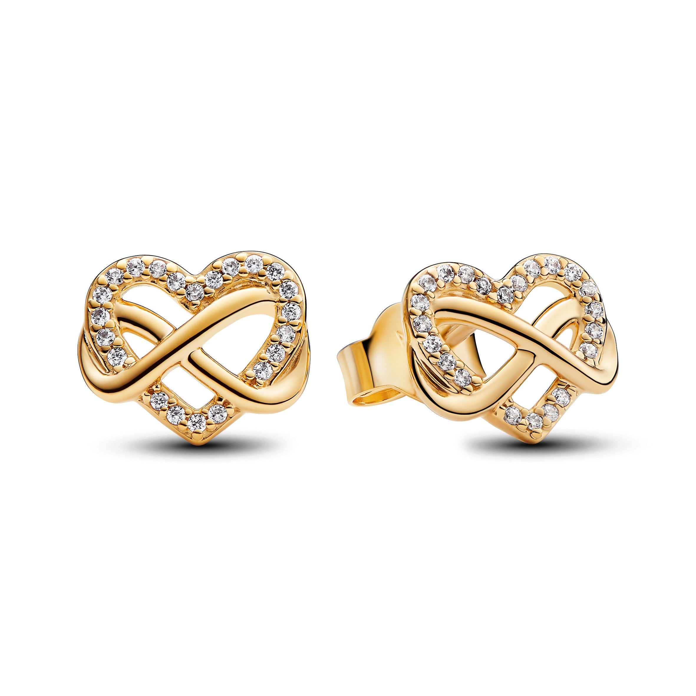 14k Gold Plated Infinity Heart Gift Set