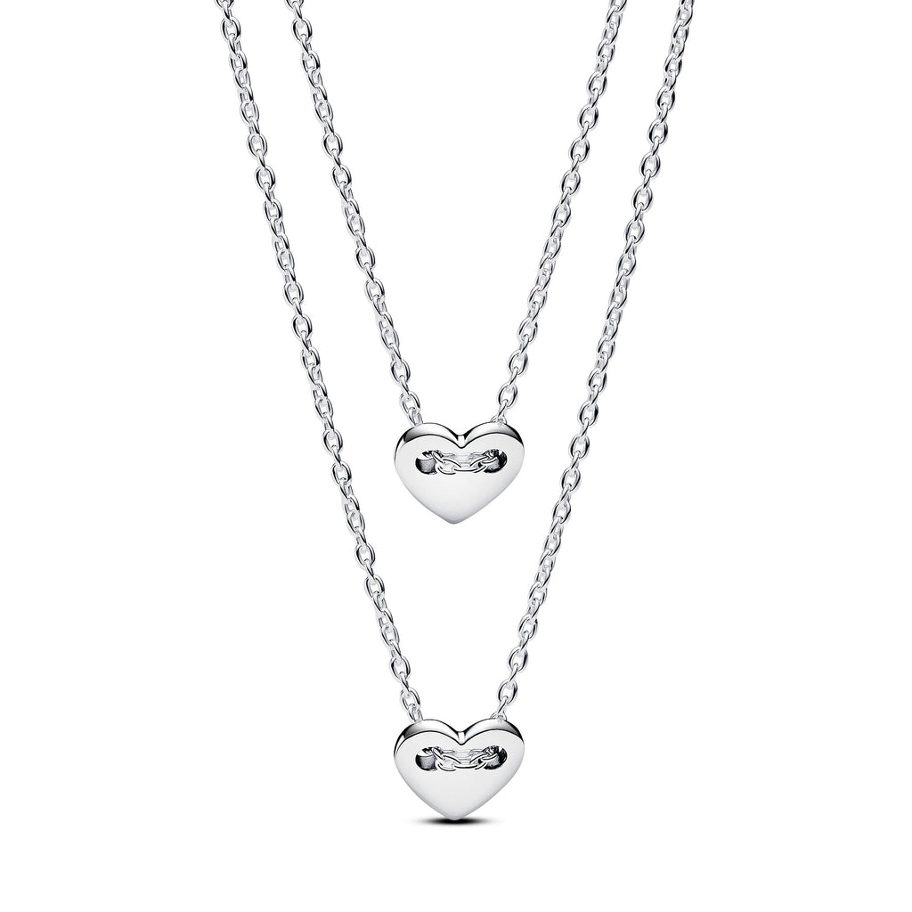 Forever & Always Splittable Heart Collier Necklaces