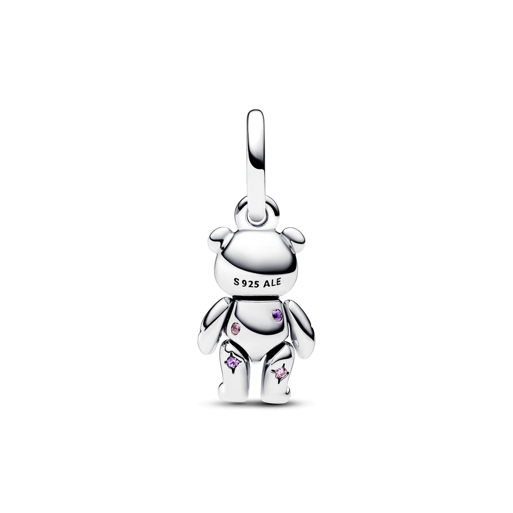 Movable Teddy Bear Dangle Charm