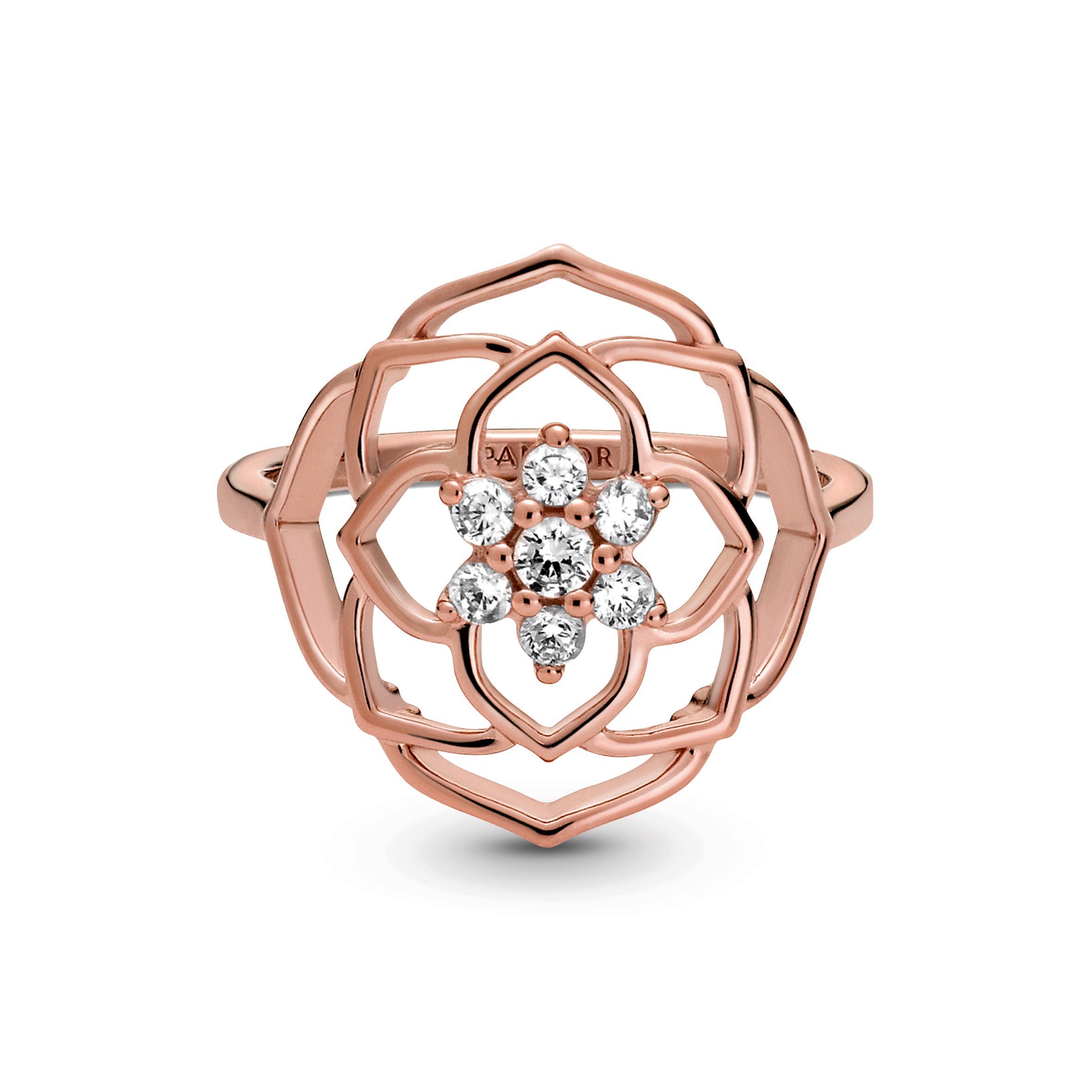 Rose Petals Statement Ring