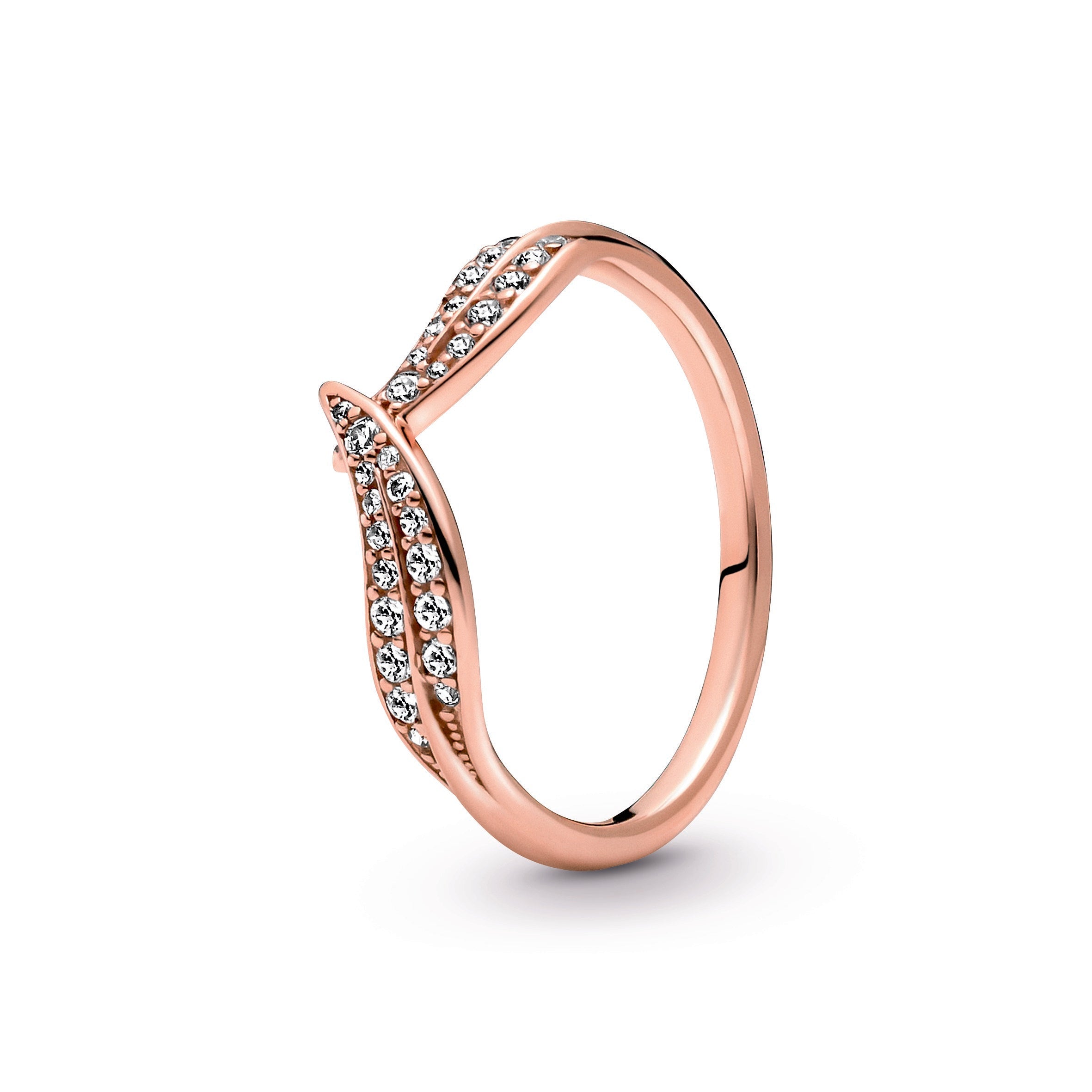 Sparkling Leaves Ring