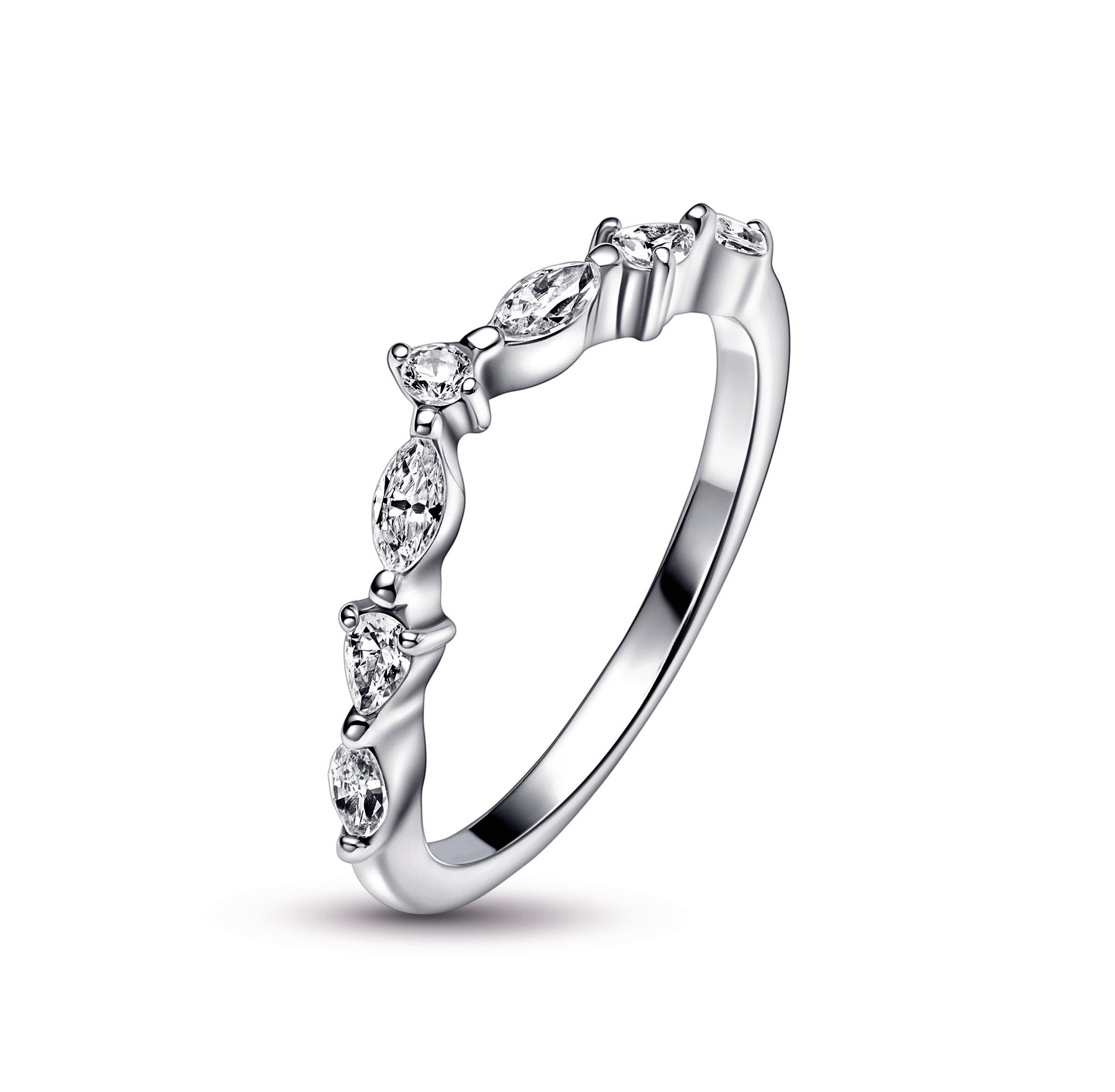 Pandora Timeless Wish Sparkling Alternating Ring