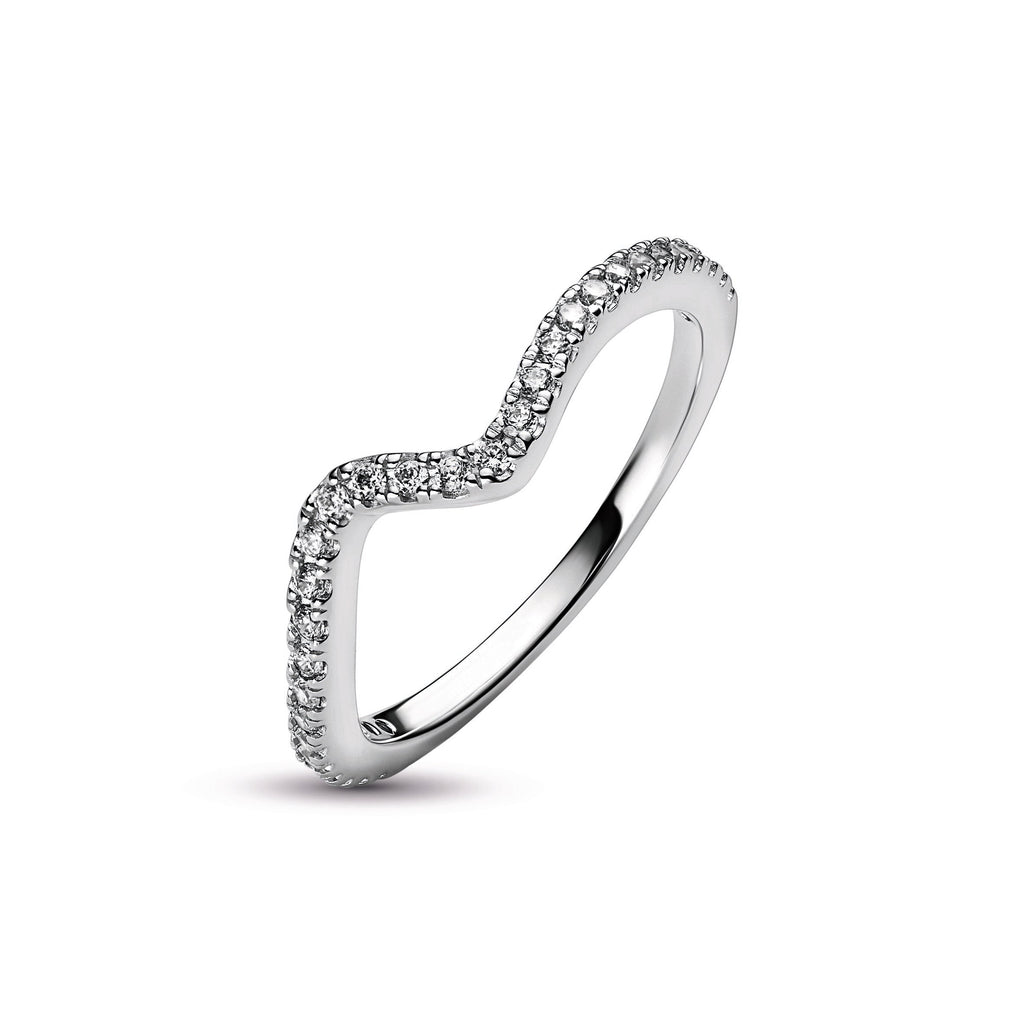 Sparkling Wave Ring