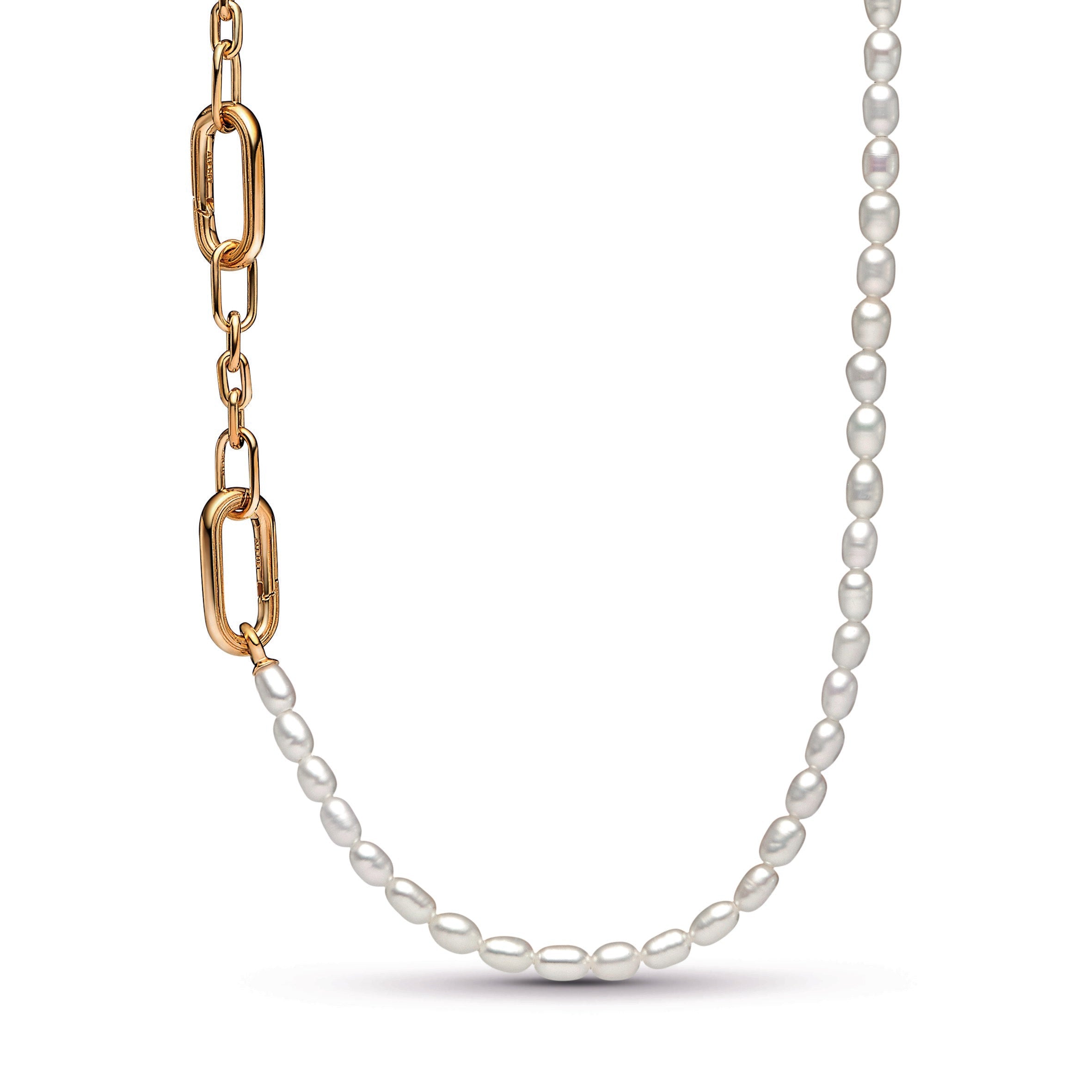 Pandora ME Slim Treated Freshwater Cultured Pearl Necklace