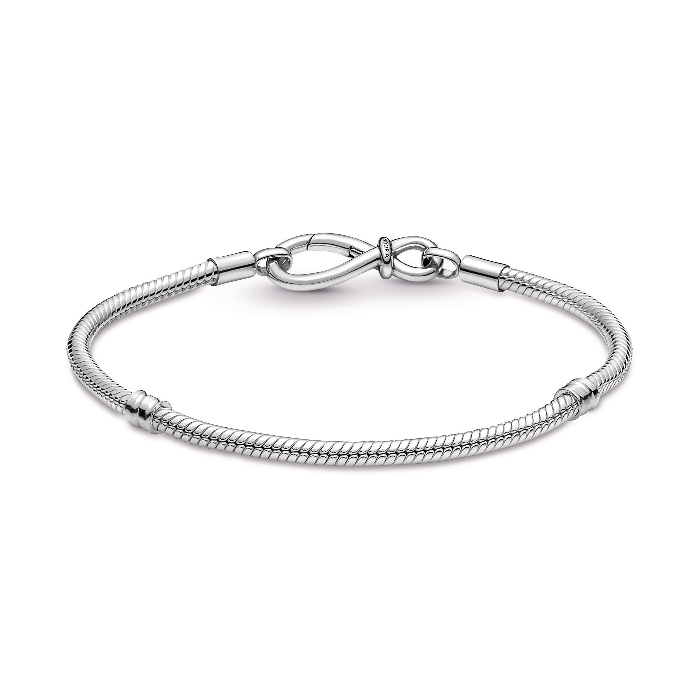 Pandora Moments Infinity Knot Snake Chain Bracelet