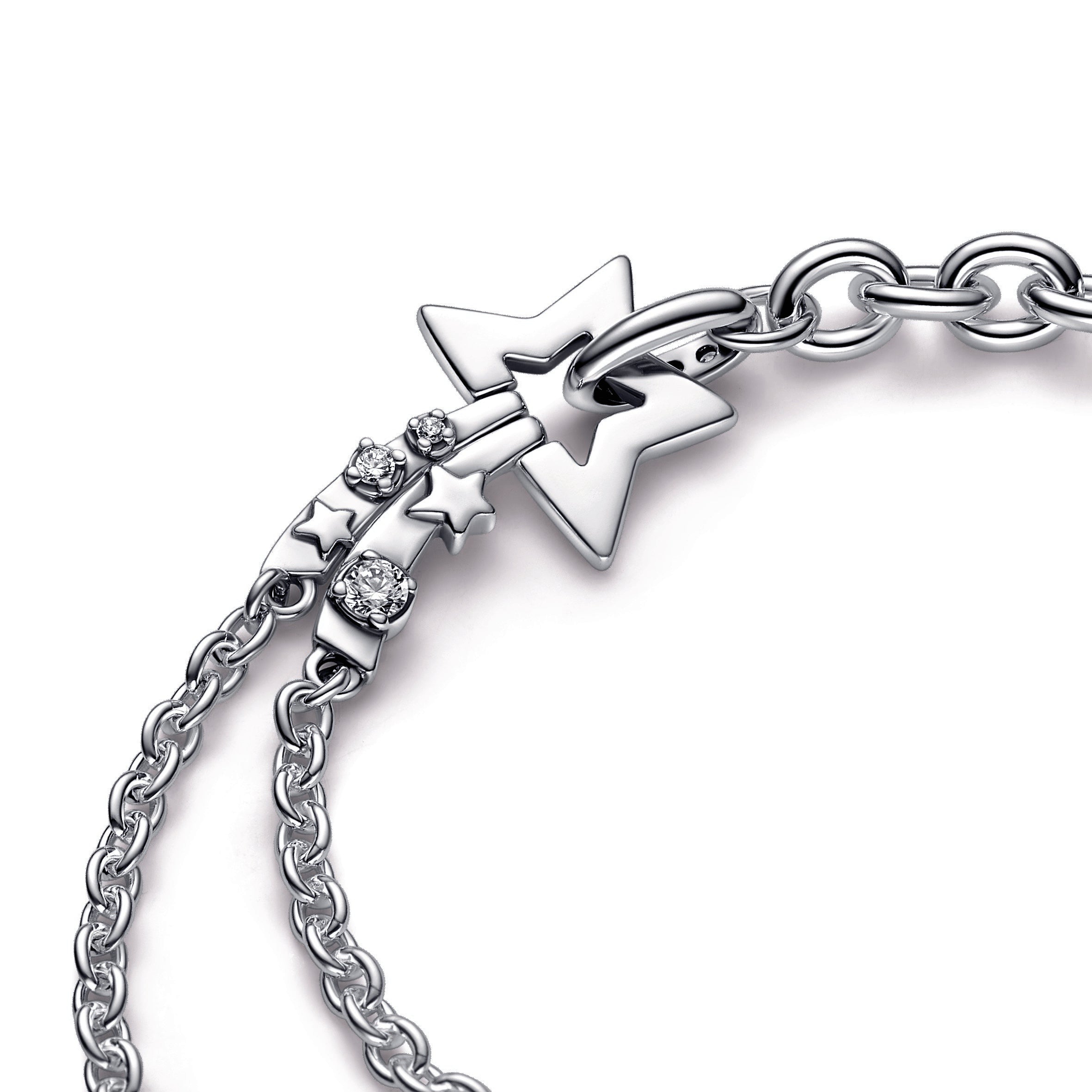 Shooting Star Double Chain Bracelet