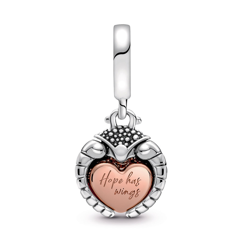 Pandora Club 2022 Ladybird & Heart Dangle Charm