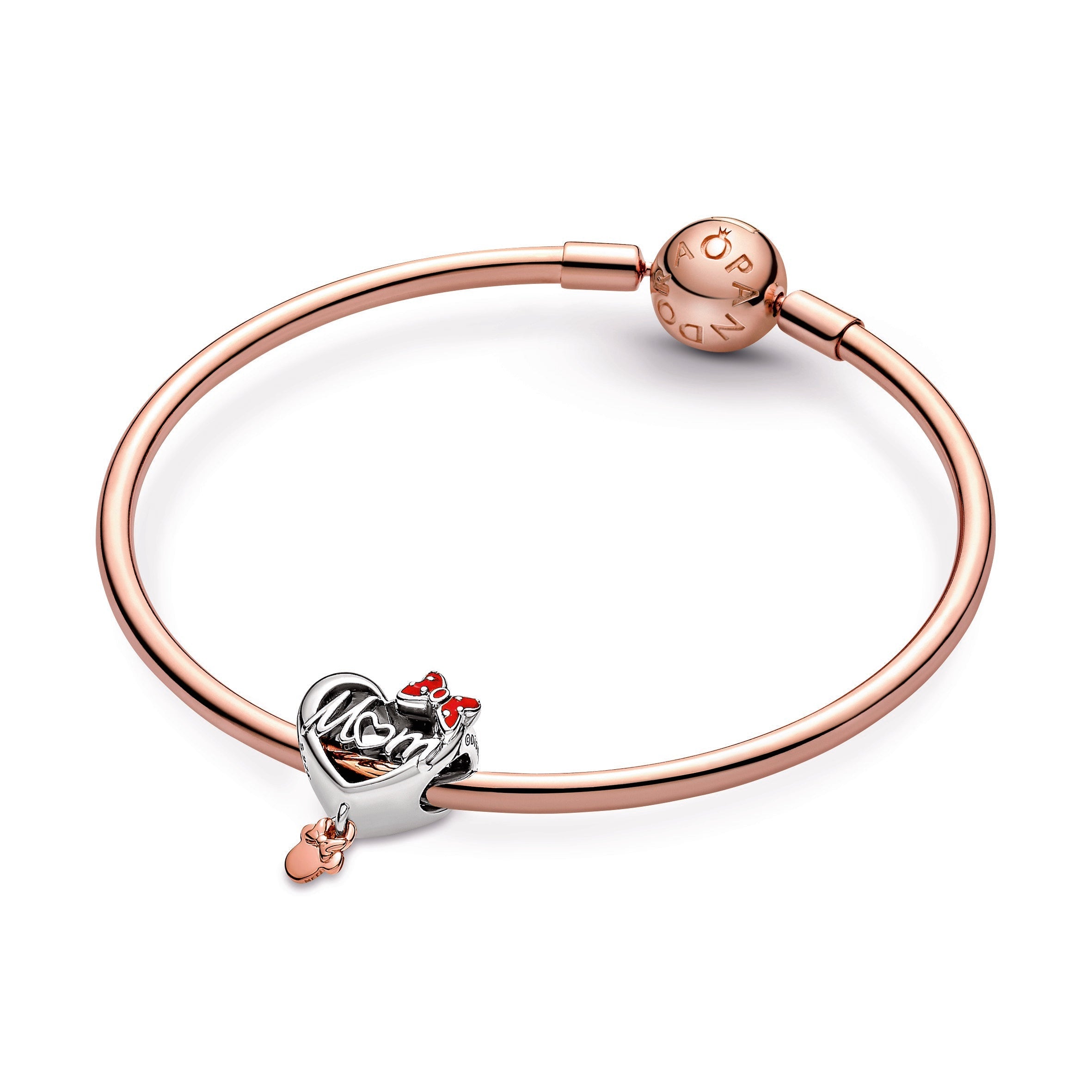 Disney Minnie Mouse Mum Heart Charm