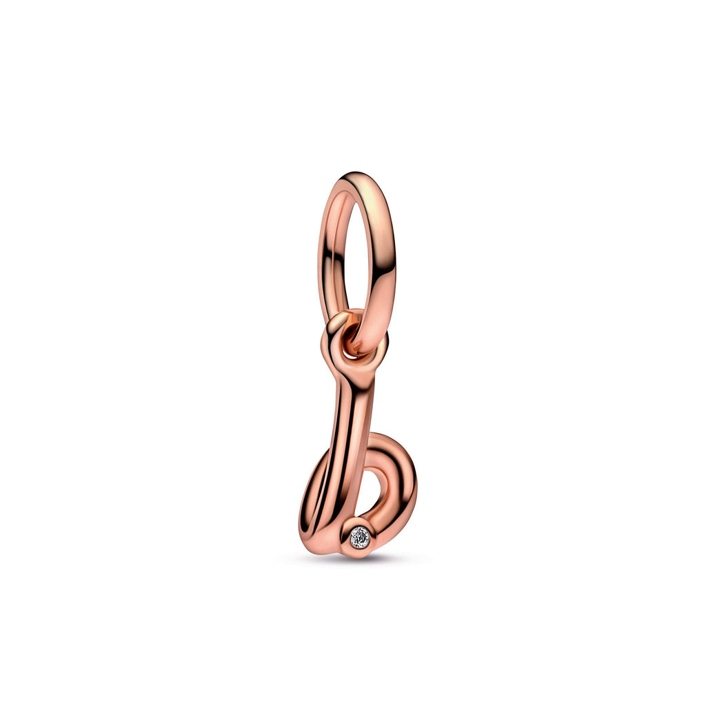 Letter b Script Alphabet Dangle Charm