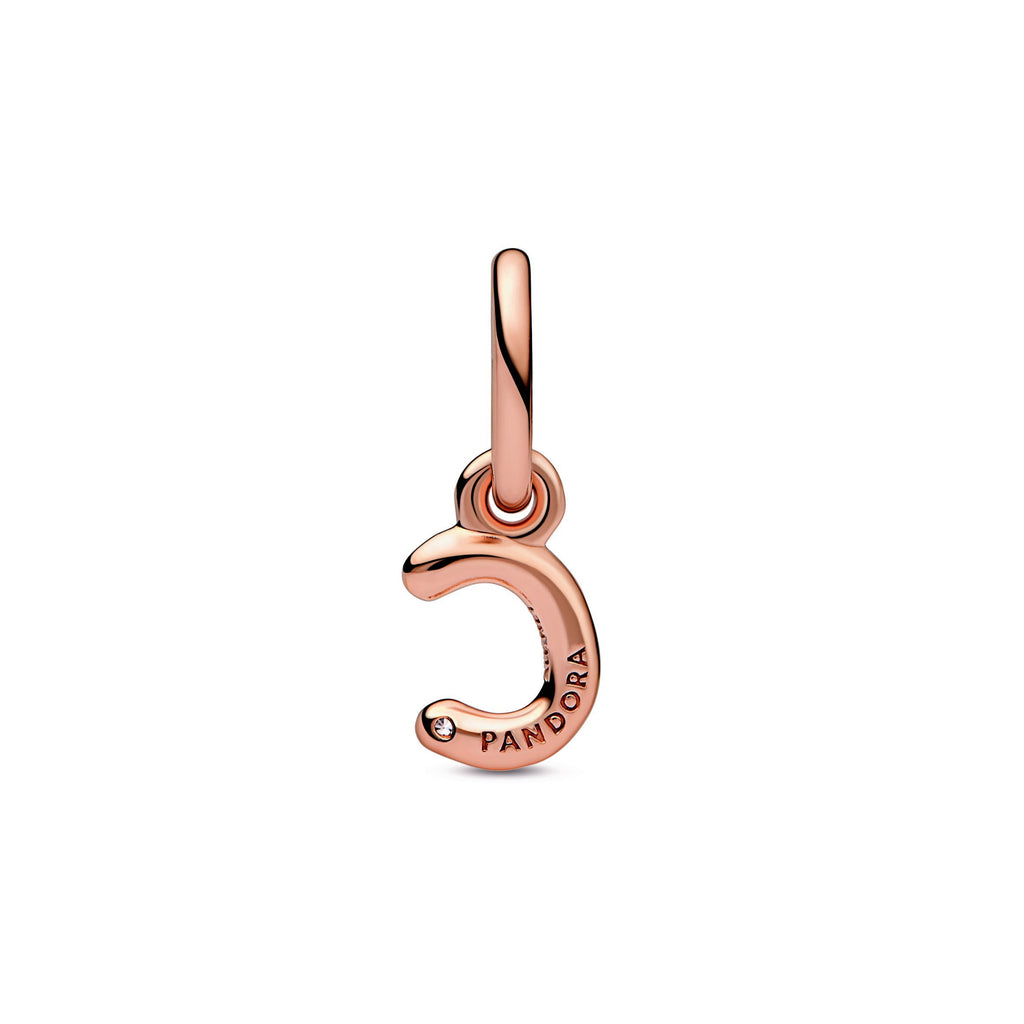 Letter c Script Alphabet Dangle Charm