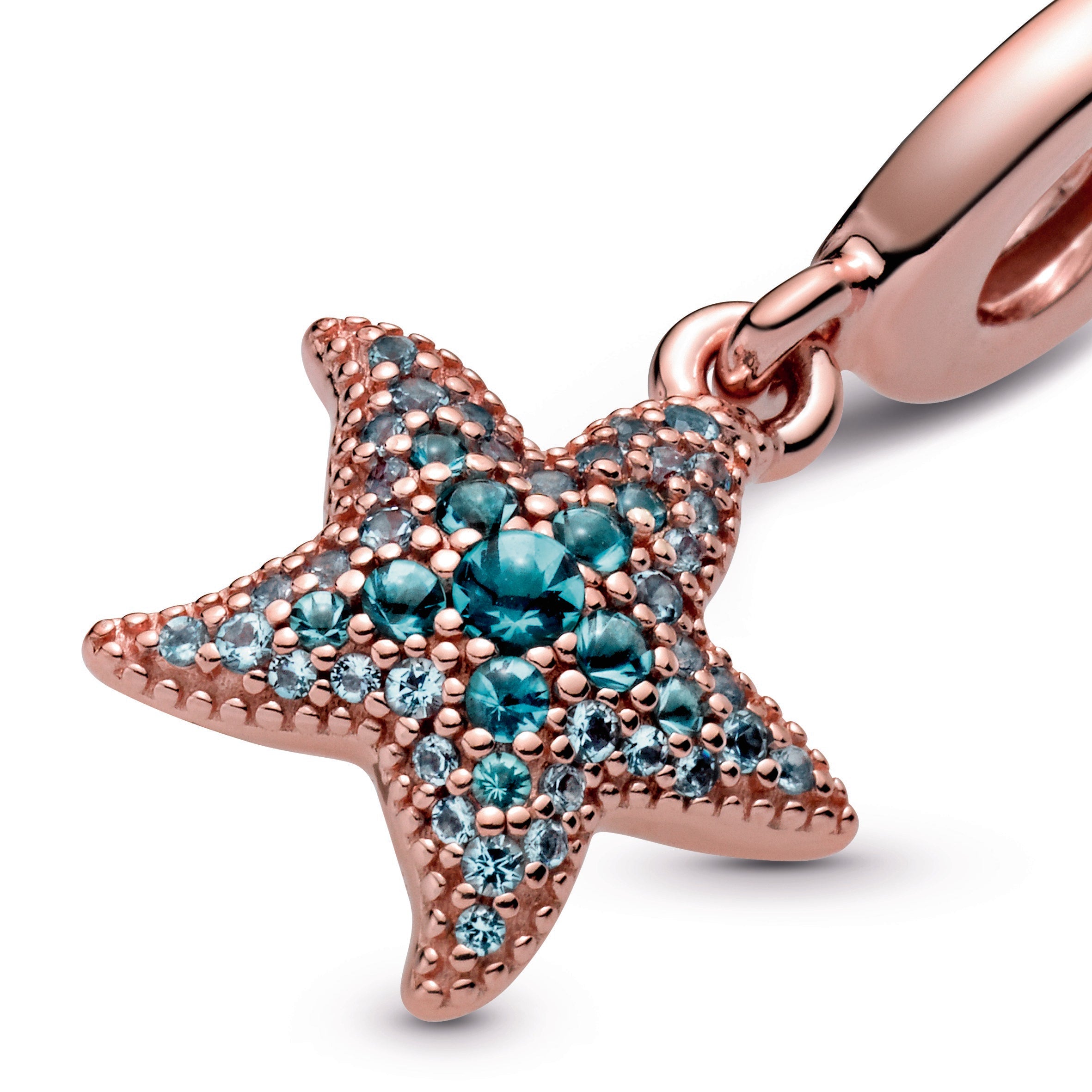 Sparkling Starfish Dangle Charm