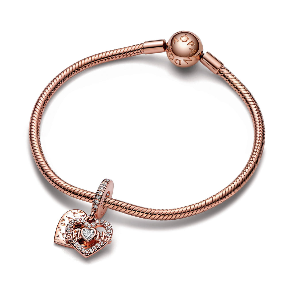 Heart & Mum Dangle Charm