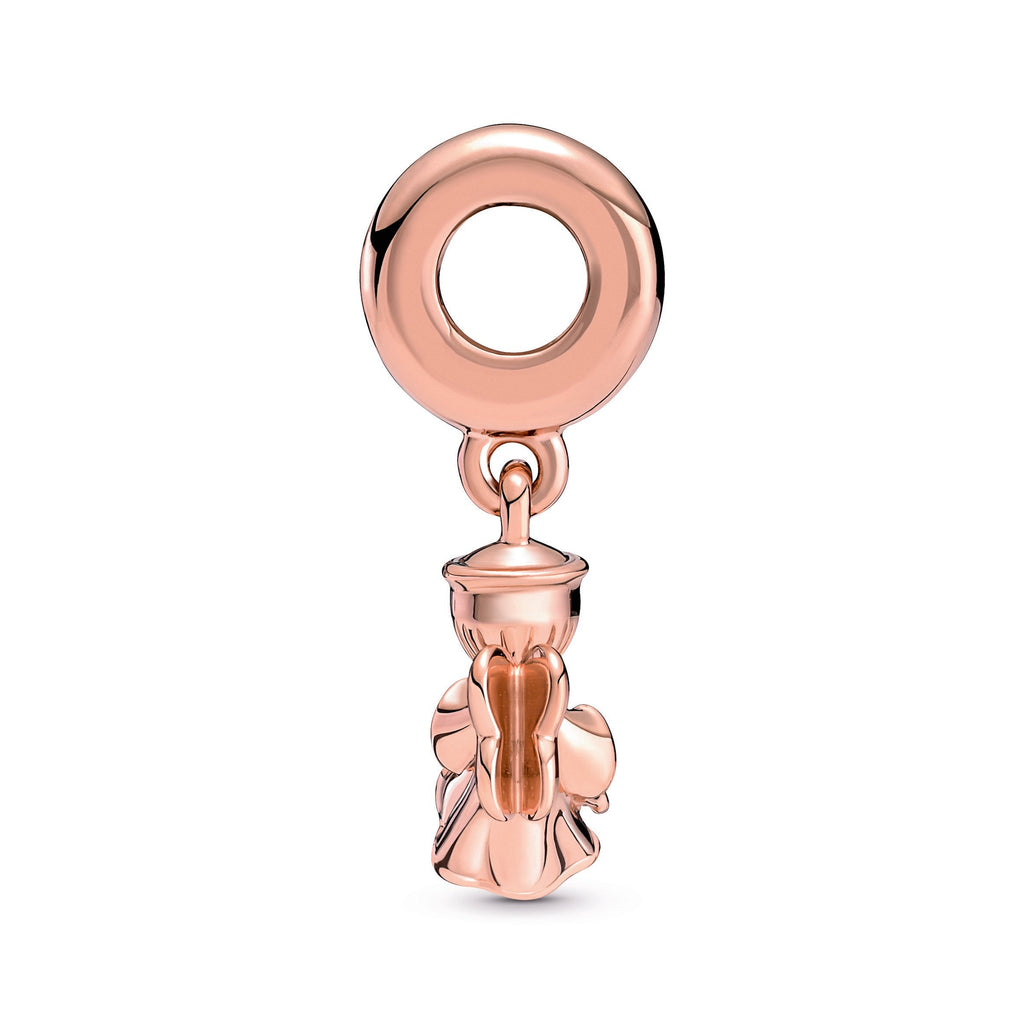 Heart Winged Angel Dangle Charm