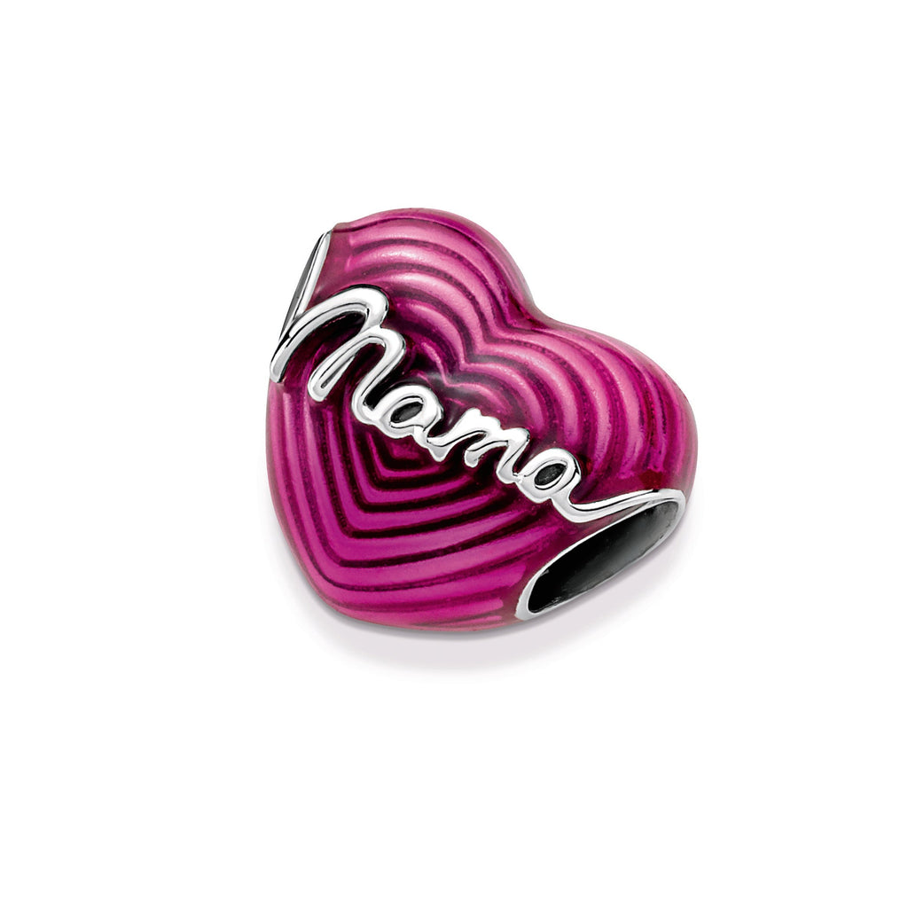 Radiating Love Mama Heart Charm