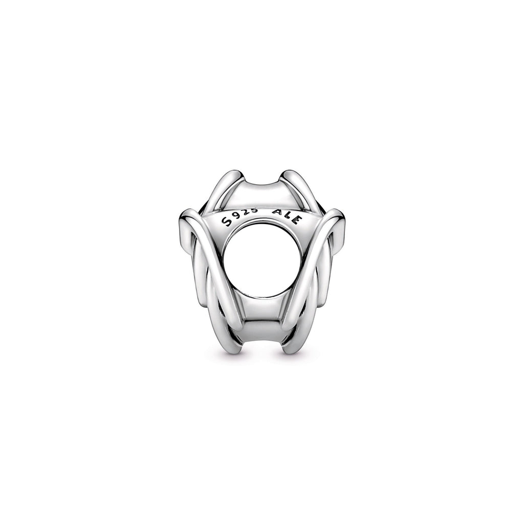 Family Always Encircled Heart Charm