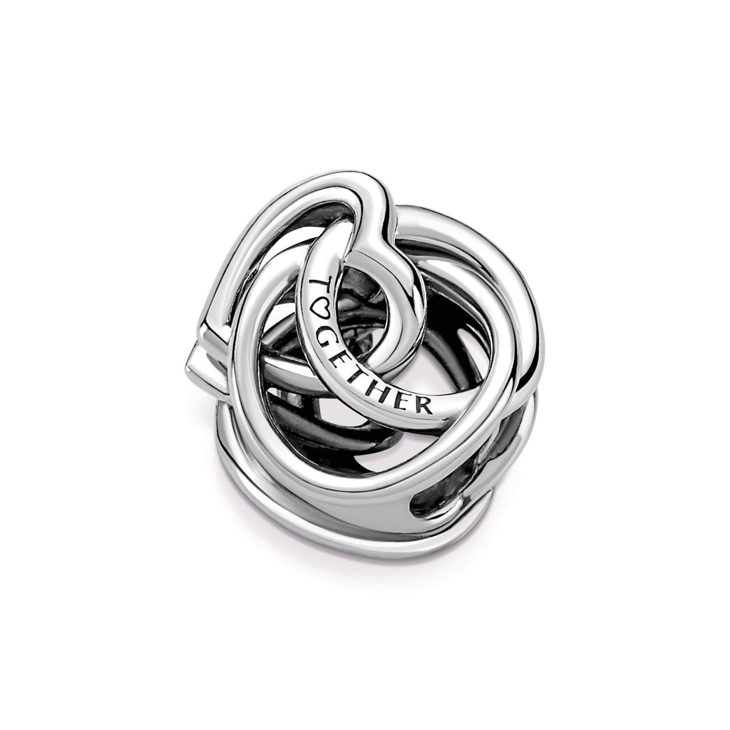 Family Always Encircled Heart Charm
