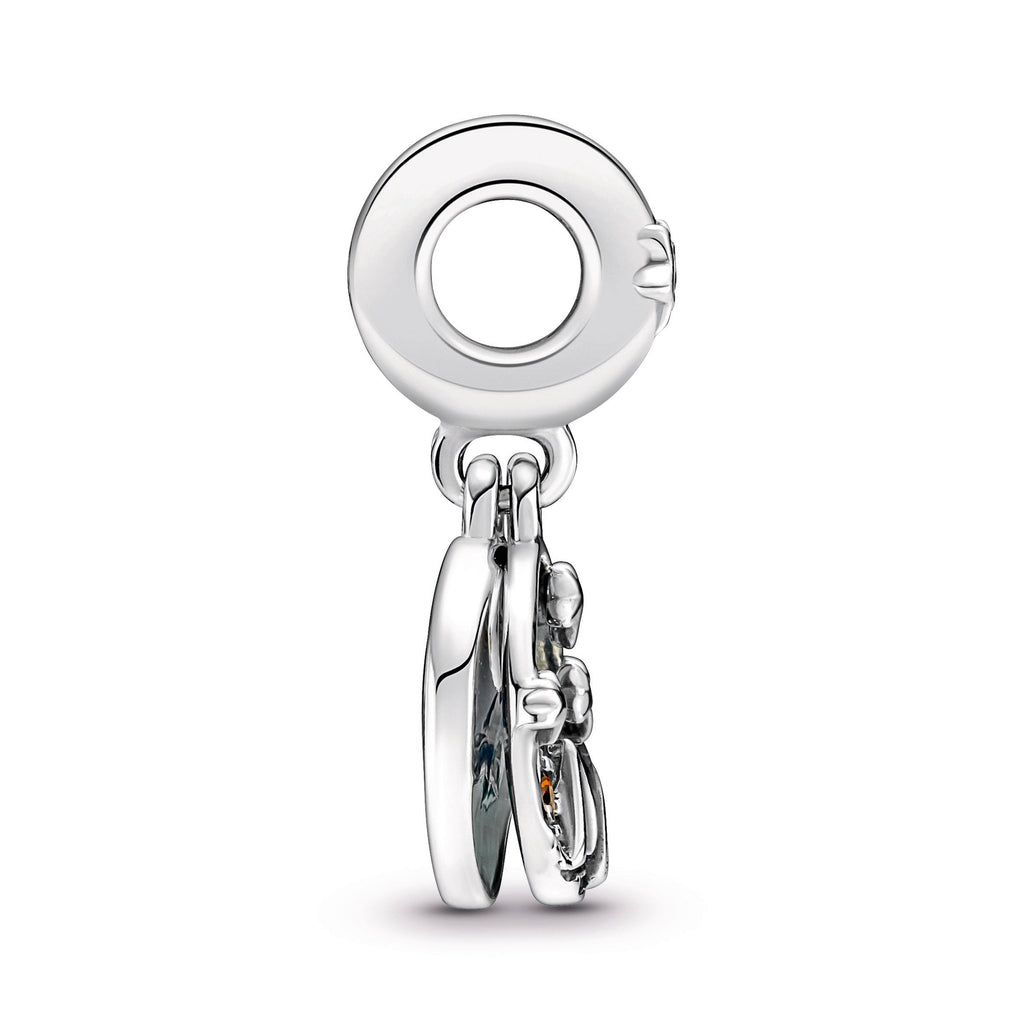 Camping Night Sky Double Dangle Charm