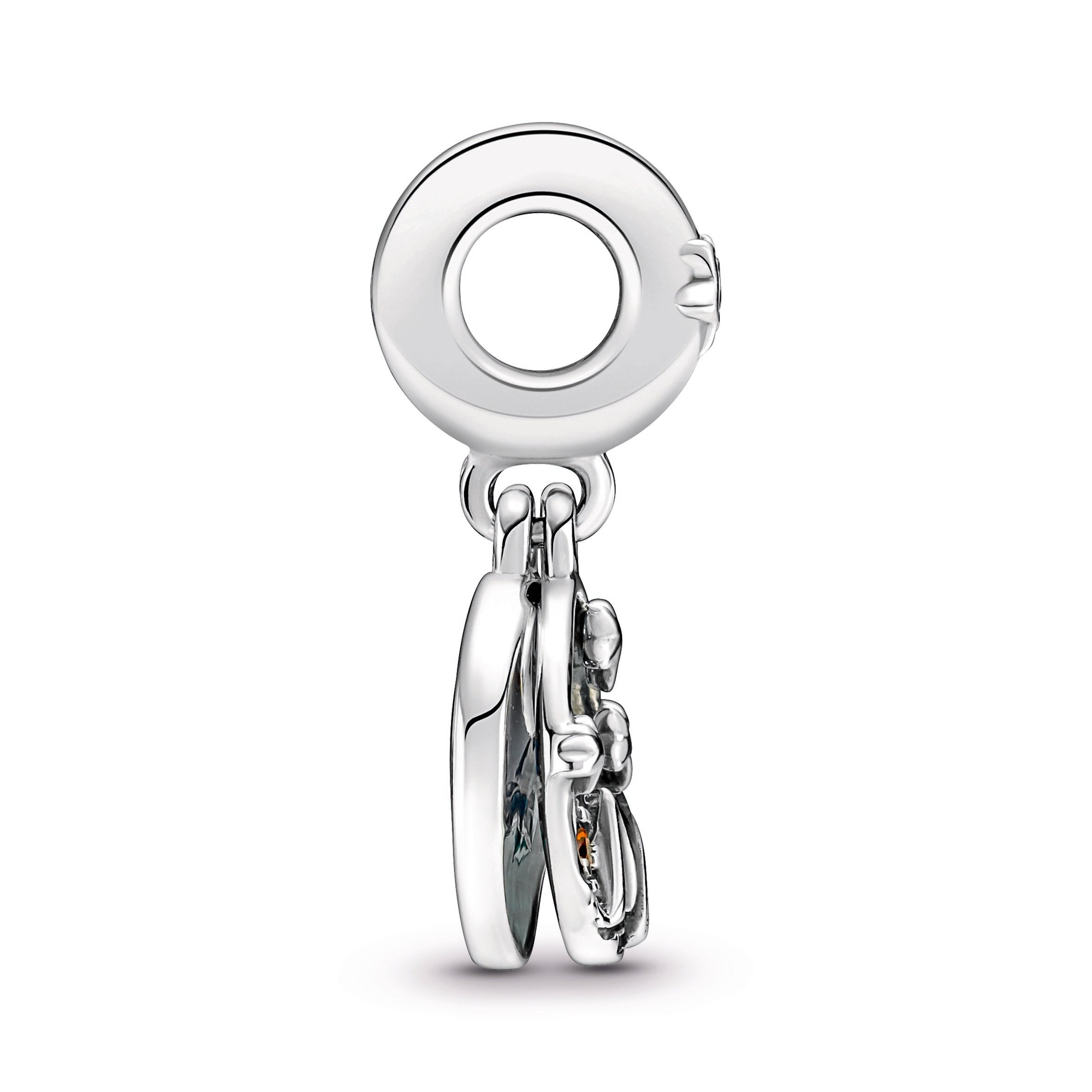Camping Night Sky Double Dangle Charm