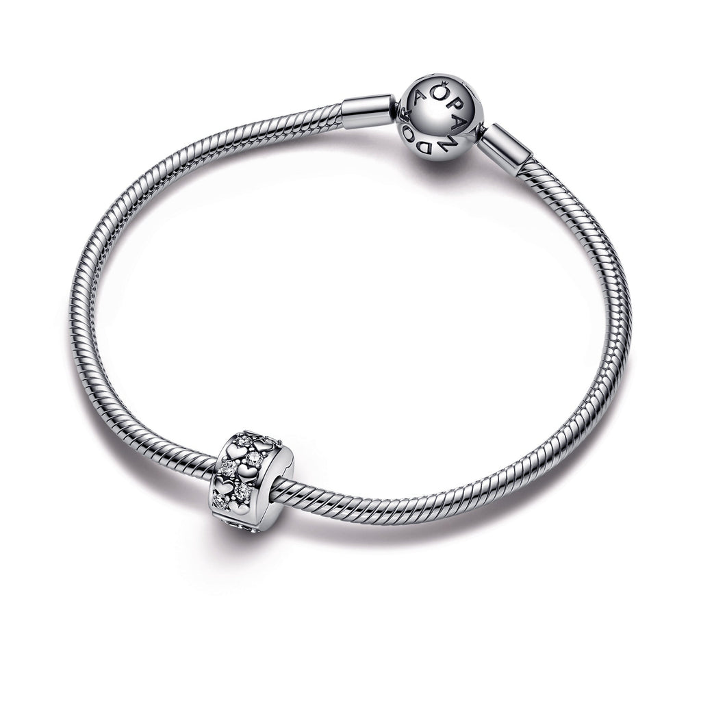 Infinite Hearts Sparkling Clip Charm