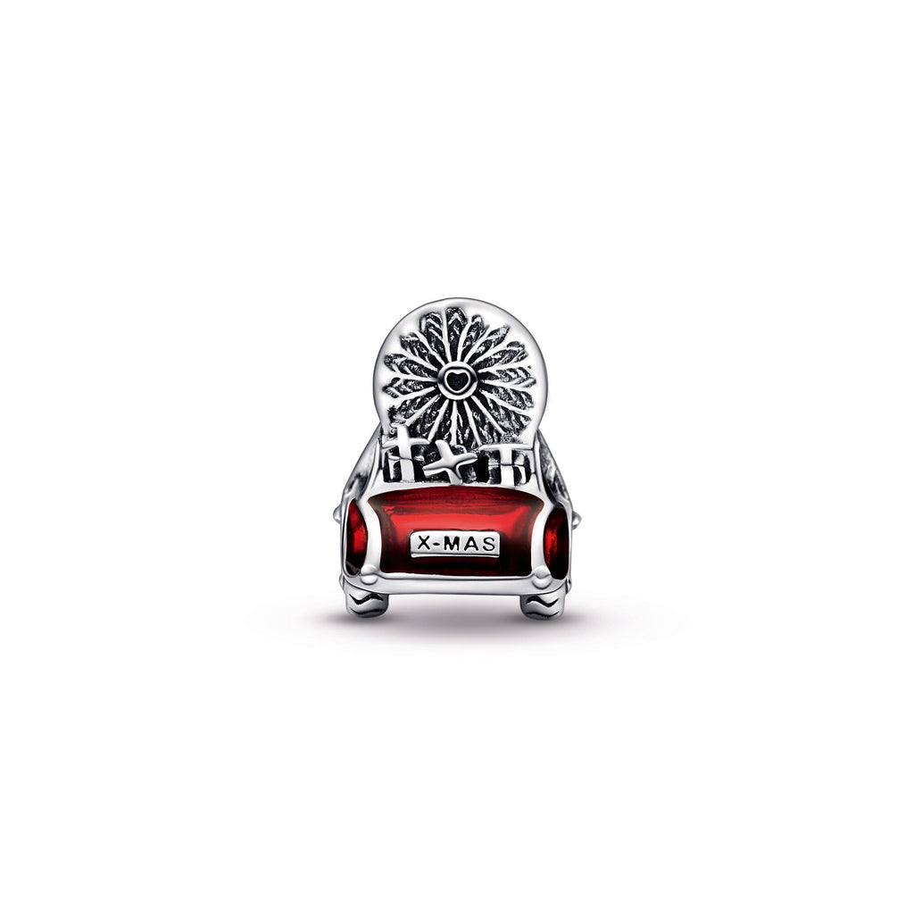Festive Car & Christmas Tree Charm