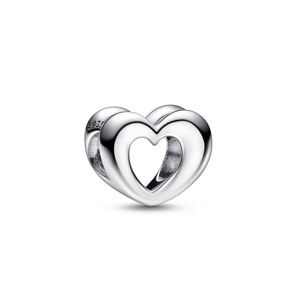 Radiant Open Heart Charm