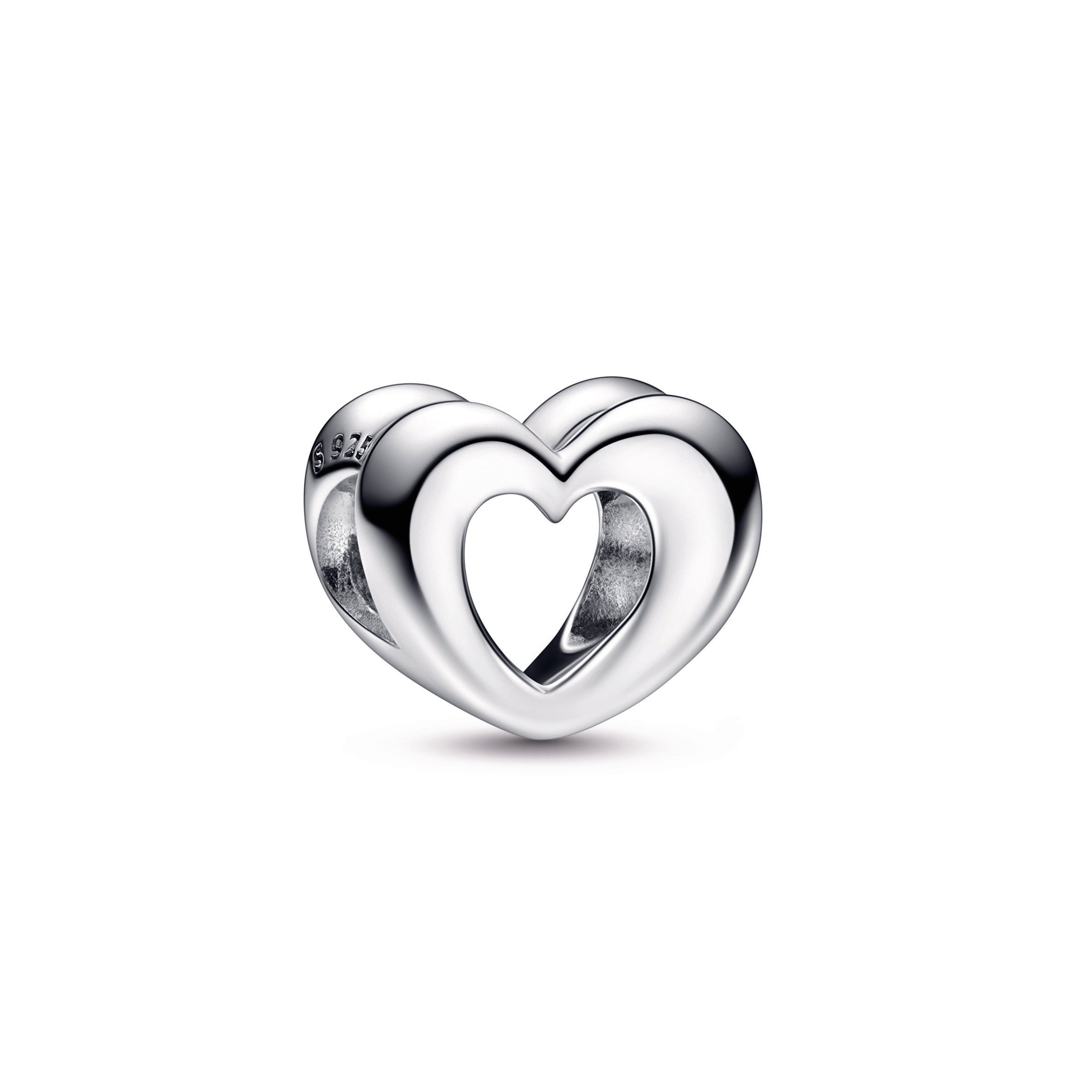 Radiant Open Heart Charm