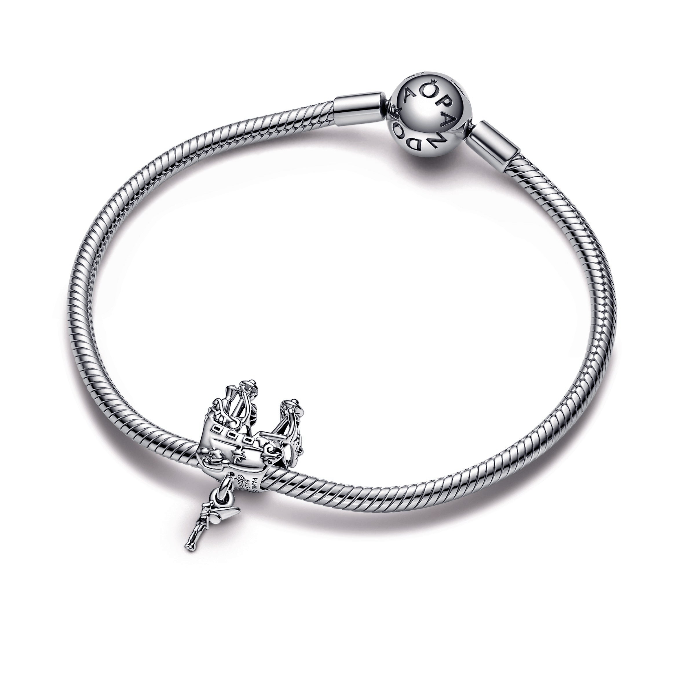 Disney Tinker Bell & Captain Hook's Pirate Ship Charm