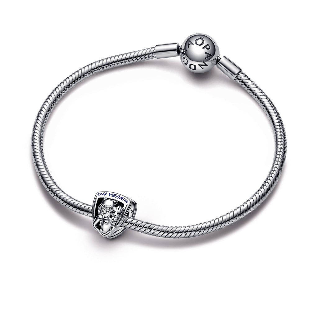 Marvel Guardians of the Galaxy Rocket Raccoon & Groot Emblem Charm