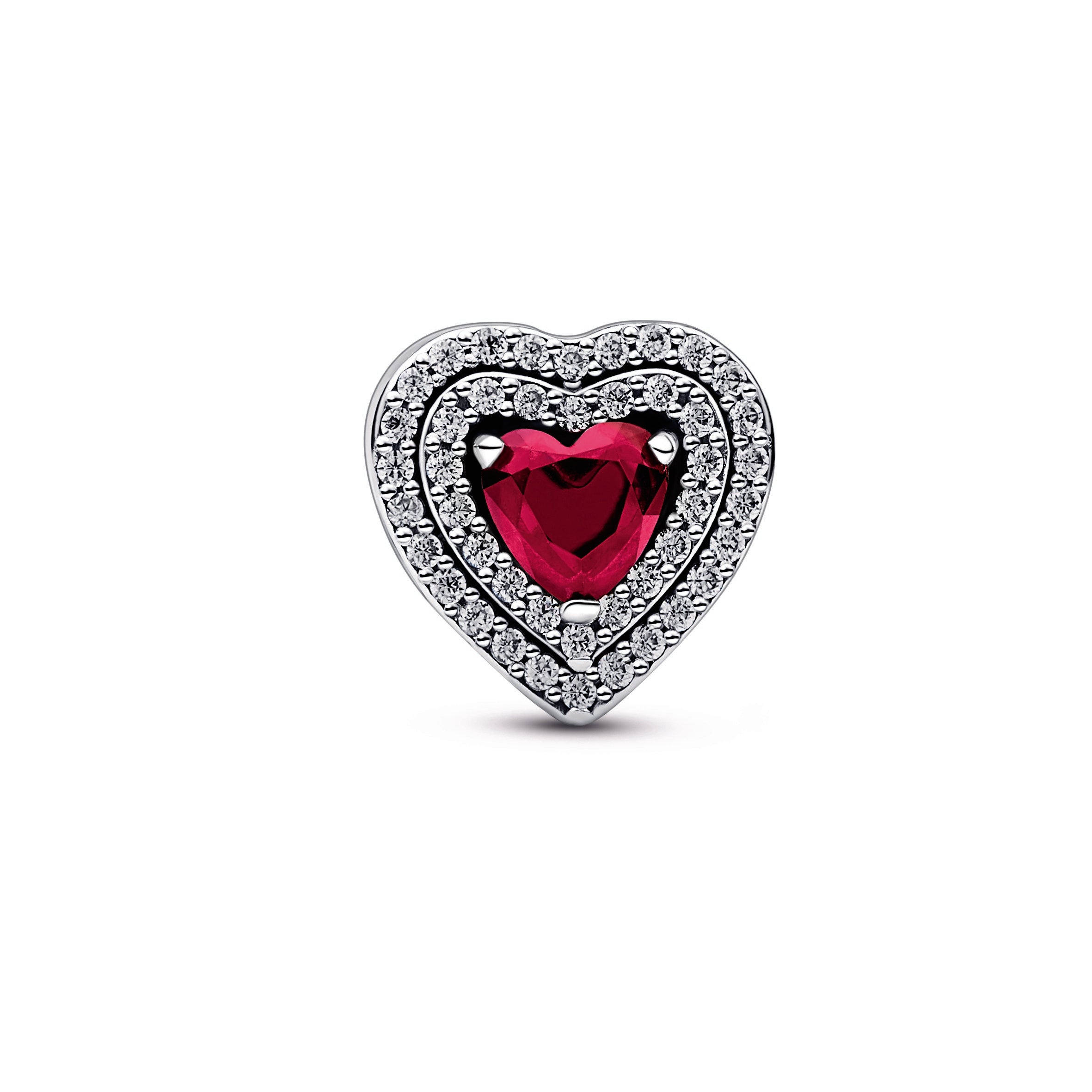 Sparkling Levelled Heart Charm