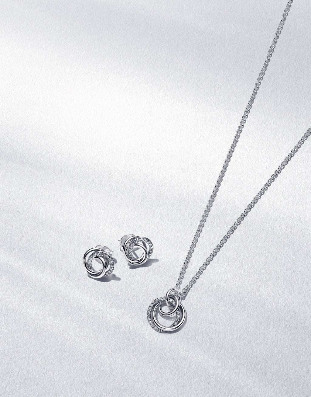 Encircled Family Love Necklace & Earring Gift Set