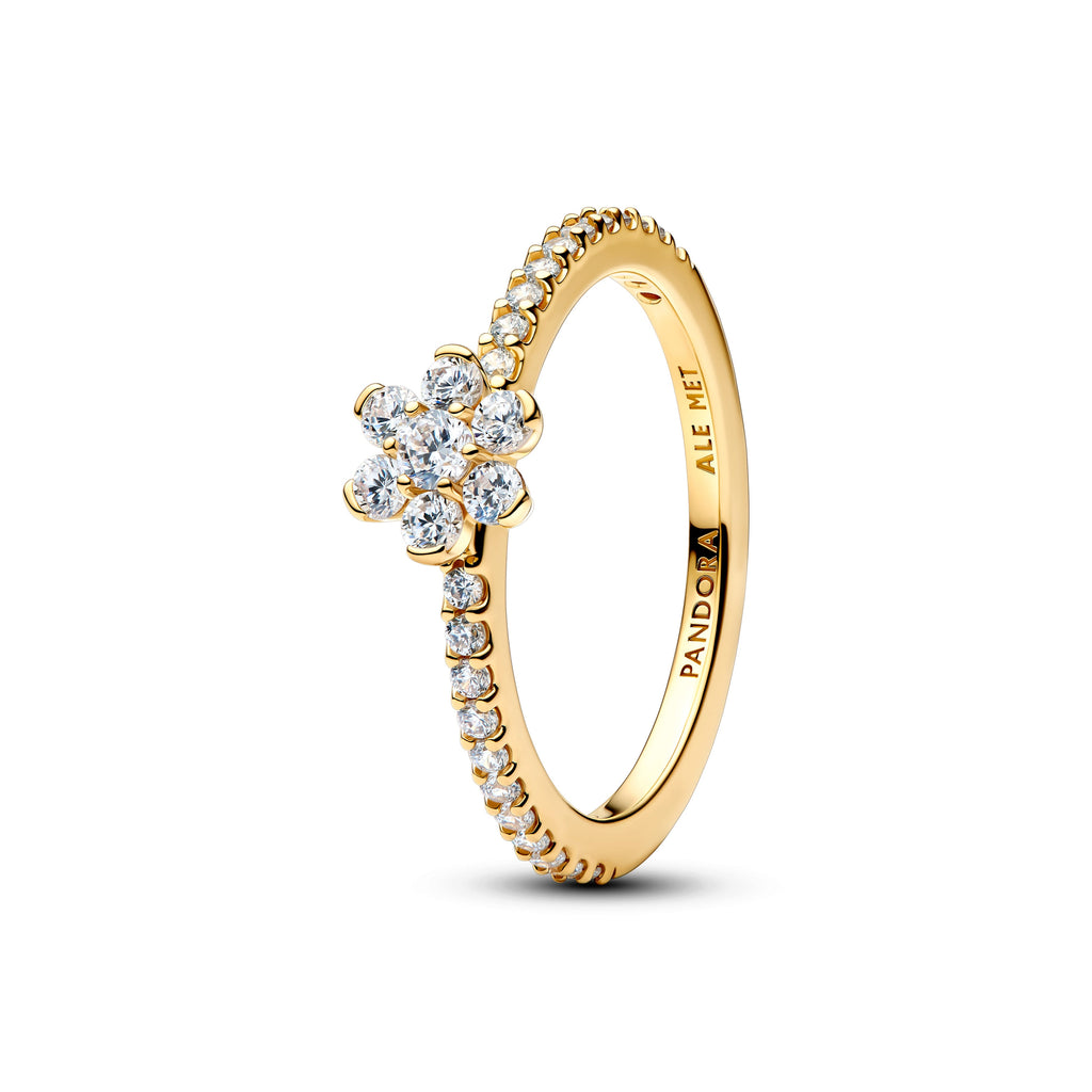 Sparkling Flower Ring