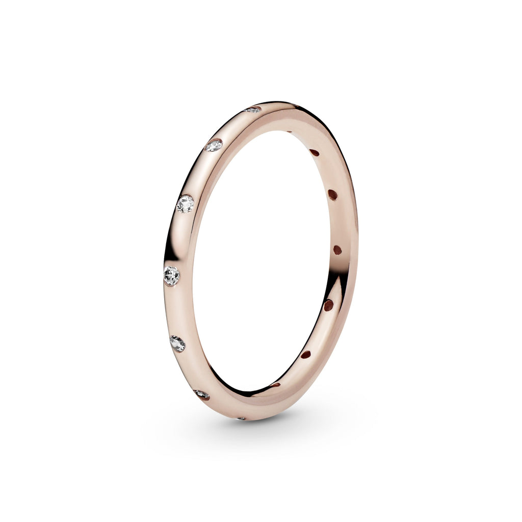 Simple Sparkling Band Ring