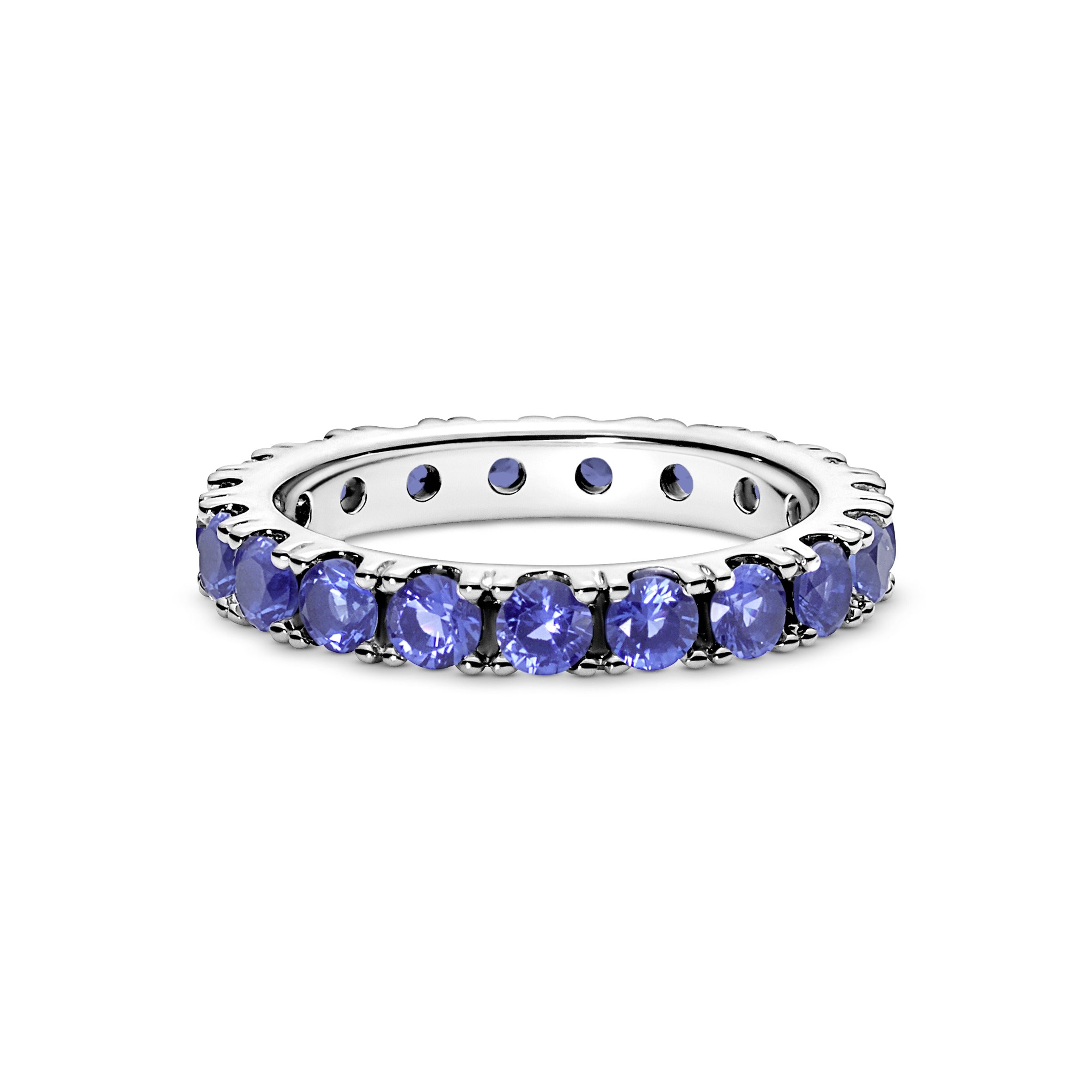 Sparkling Row Eternity Ring