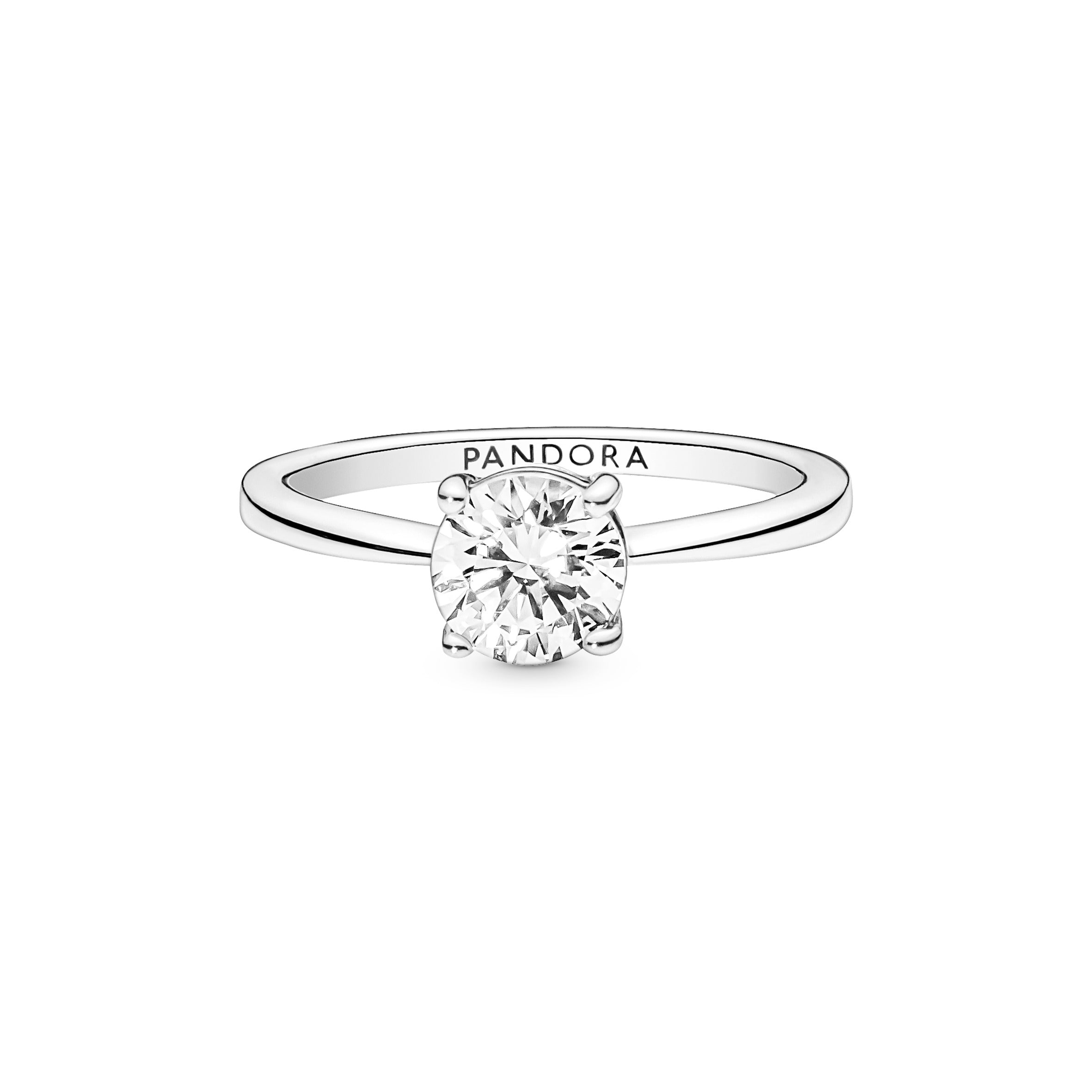 Sparkling Solitaire Ring