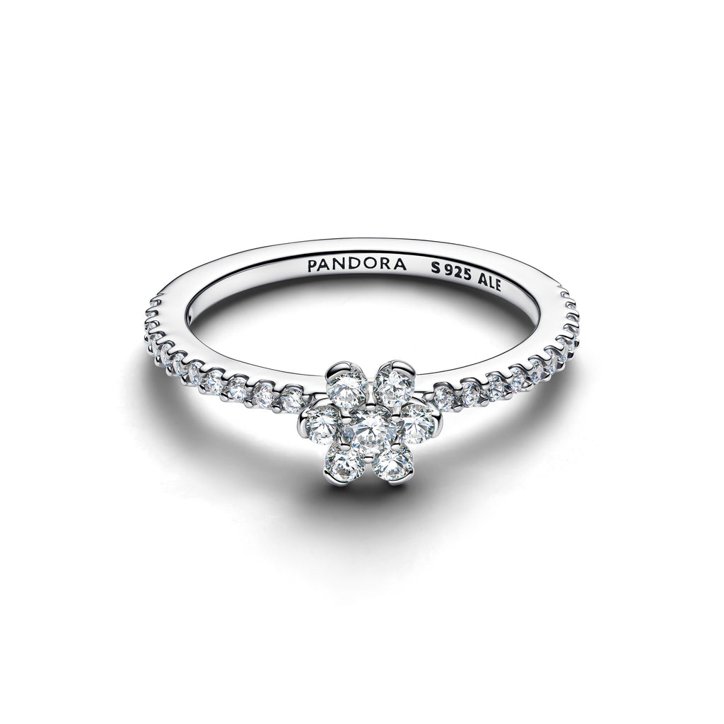 Sparkling Flower Ring