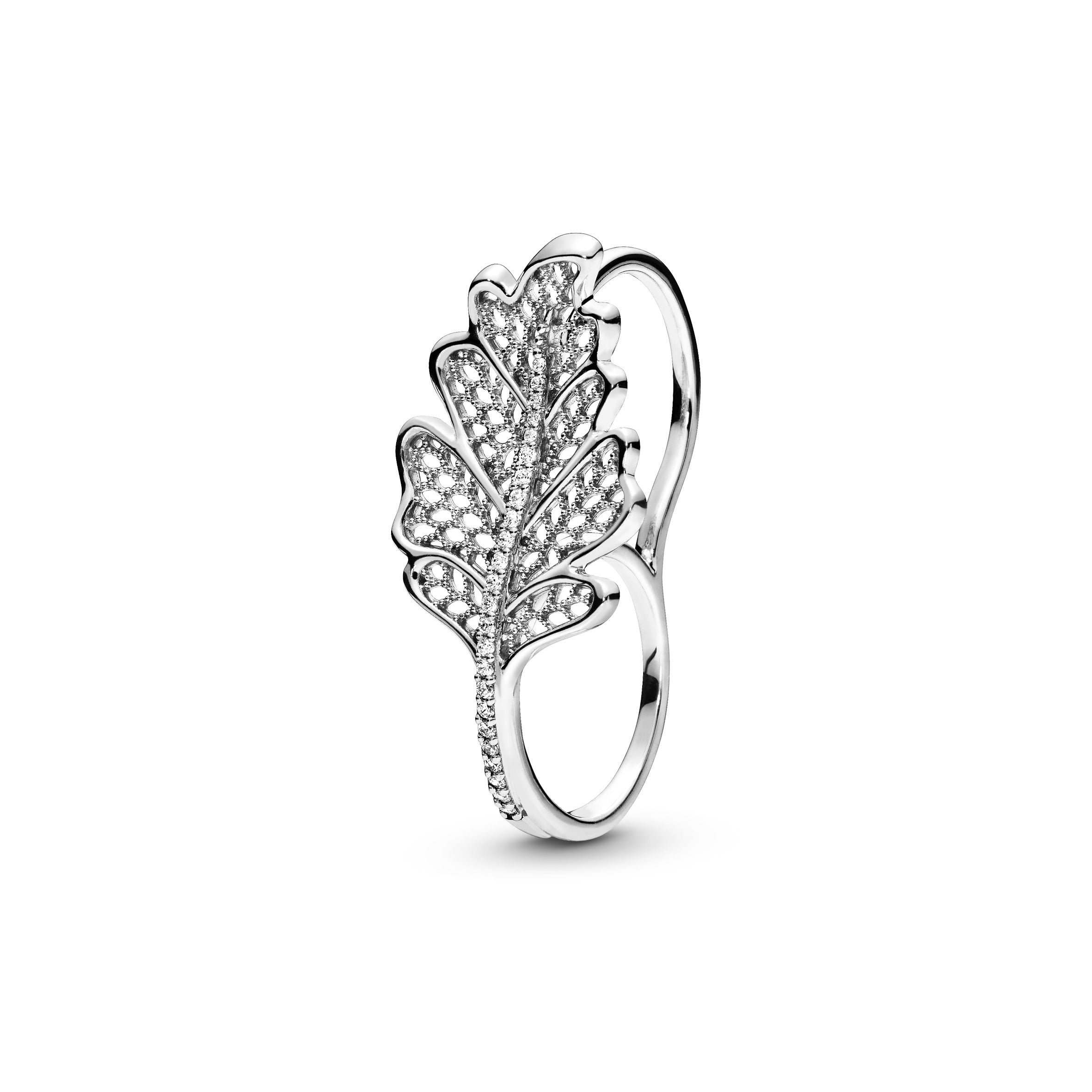 Oak Leaf Double Ring