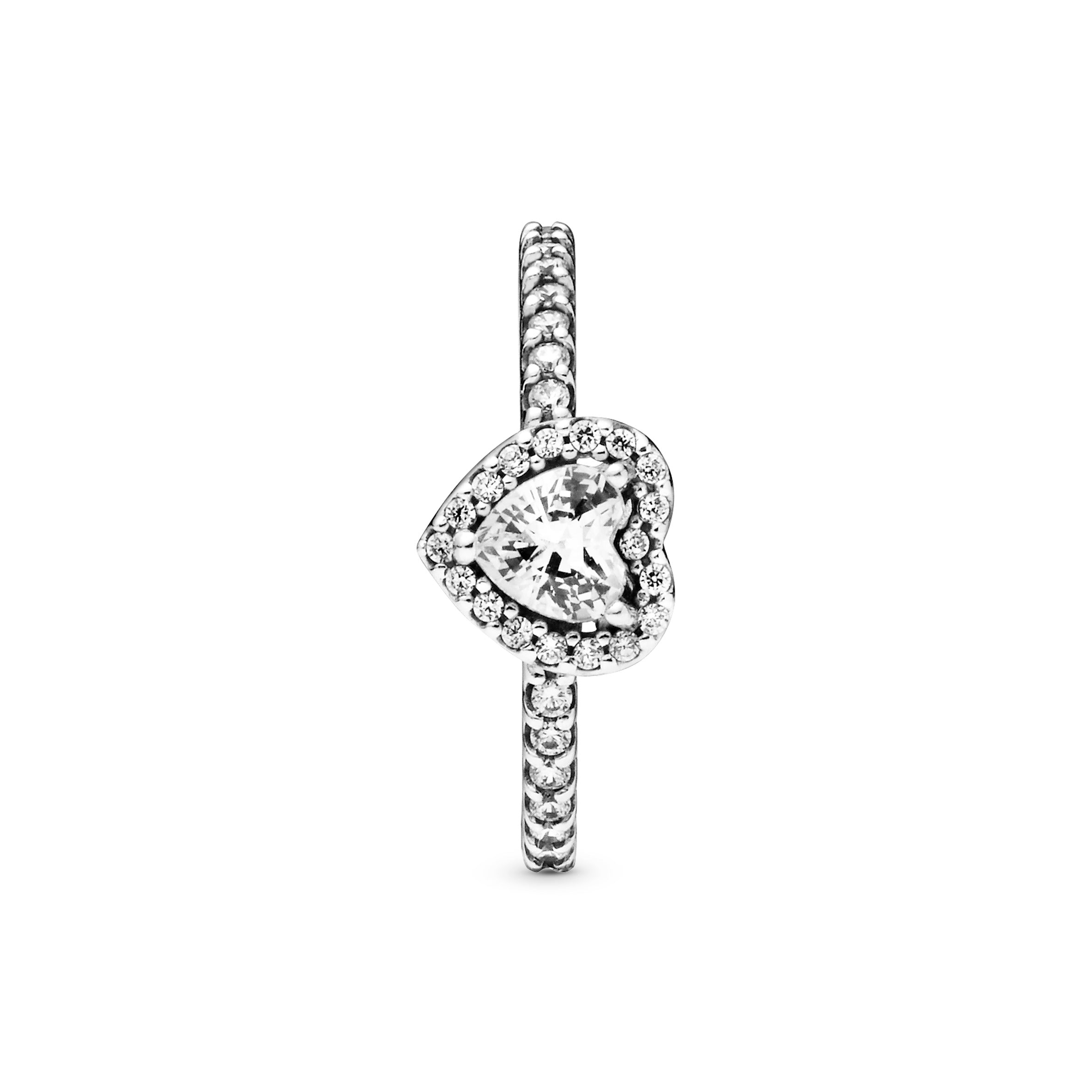 Elevated Heart Ring