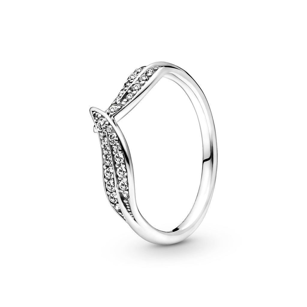 Sparkling Leaves Ring