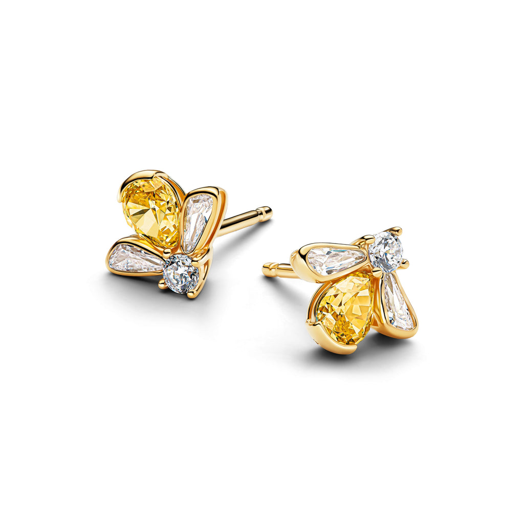 Honey Bee Stud Earrings