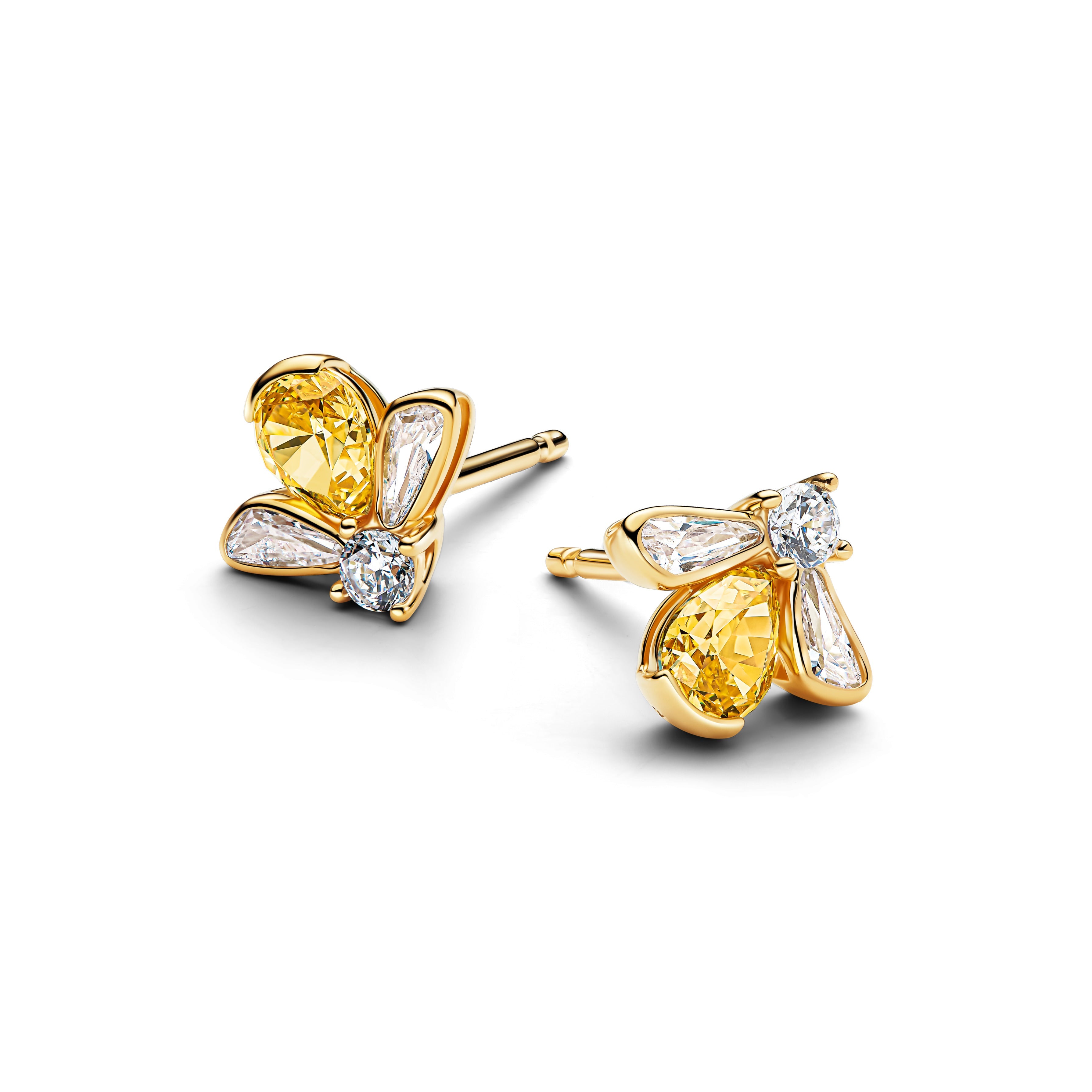 Honey Bee Stud Earrings