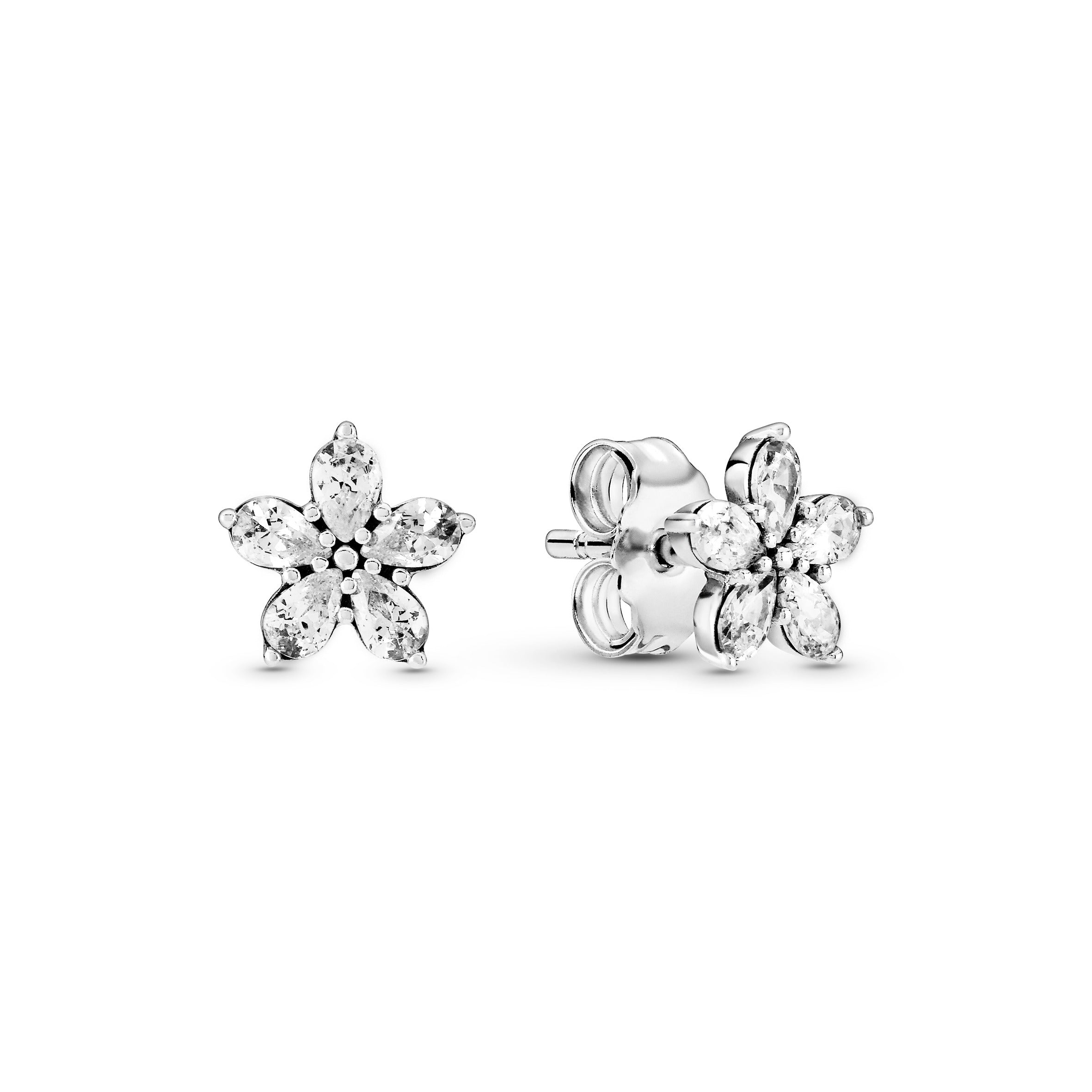 Sparkling Snowflake Necklace & Earring Gift Set
