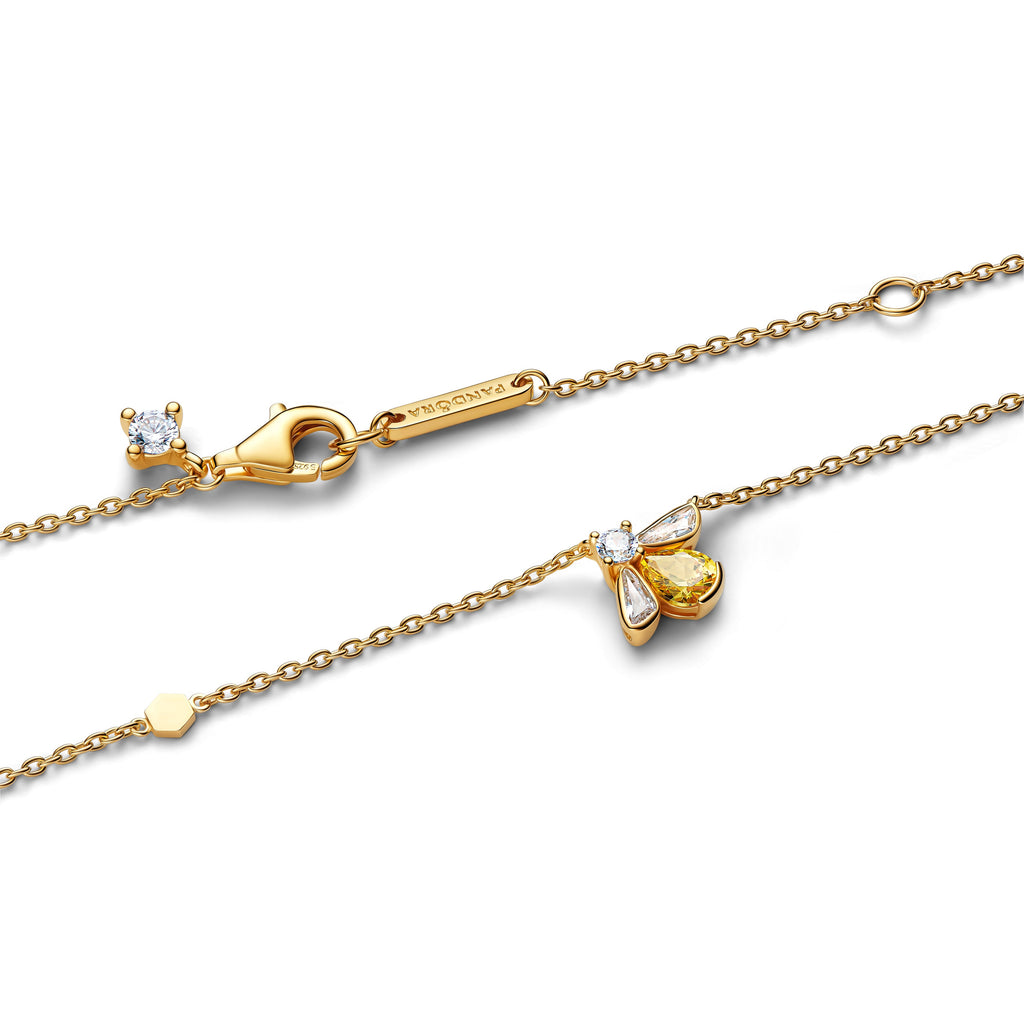 Honey Bee Pendant Necklace