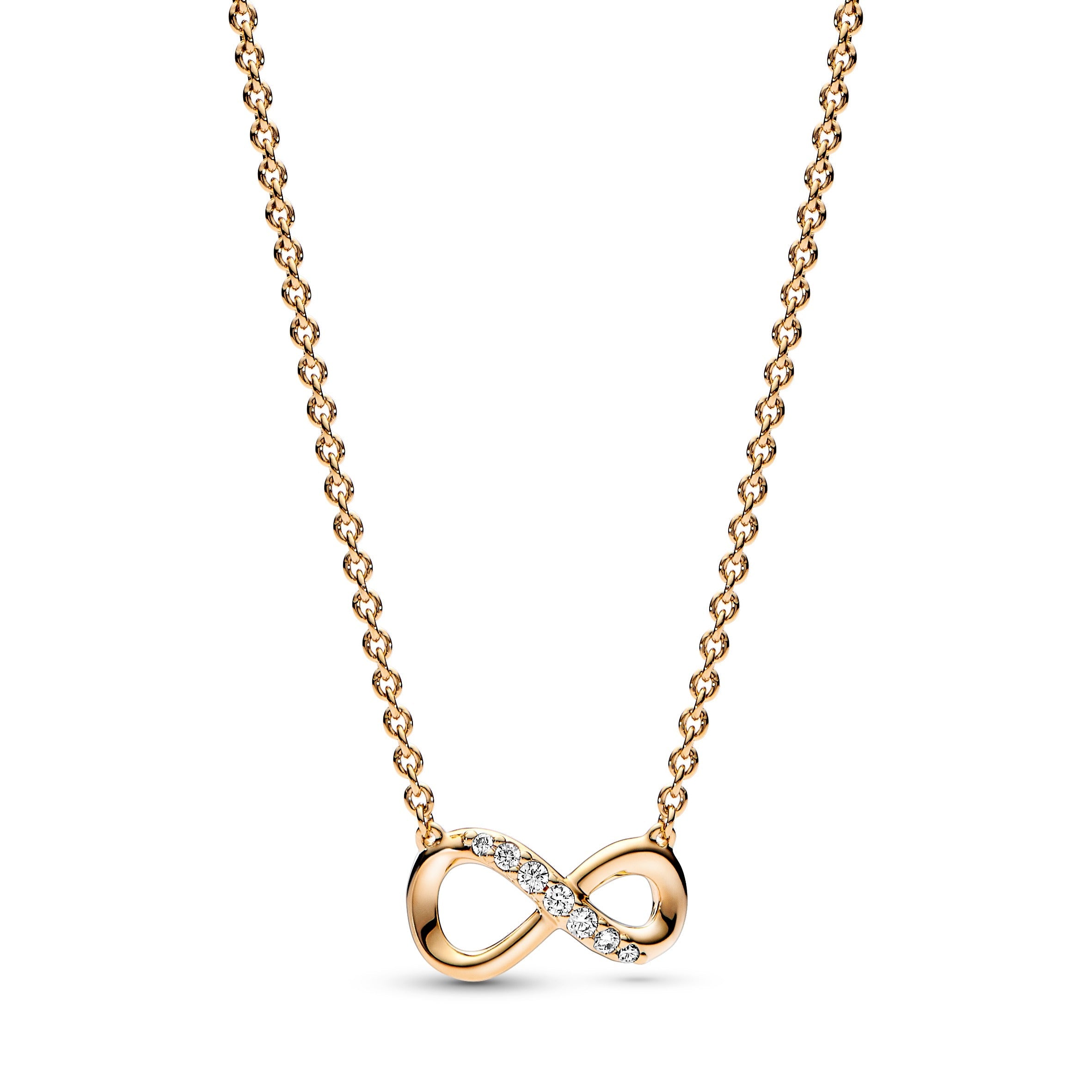 Sparkling Infinity Collier Necklace