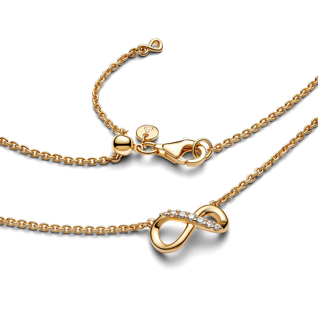 Sparkling Infinity Collier Necklace