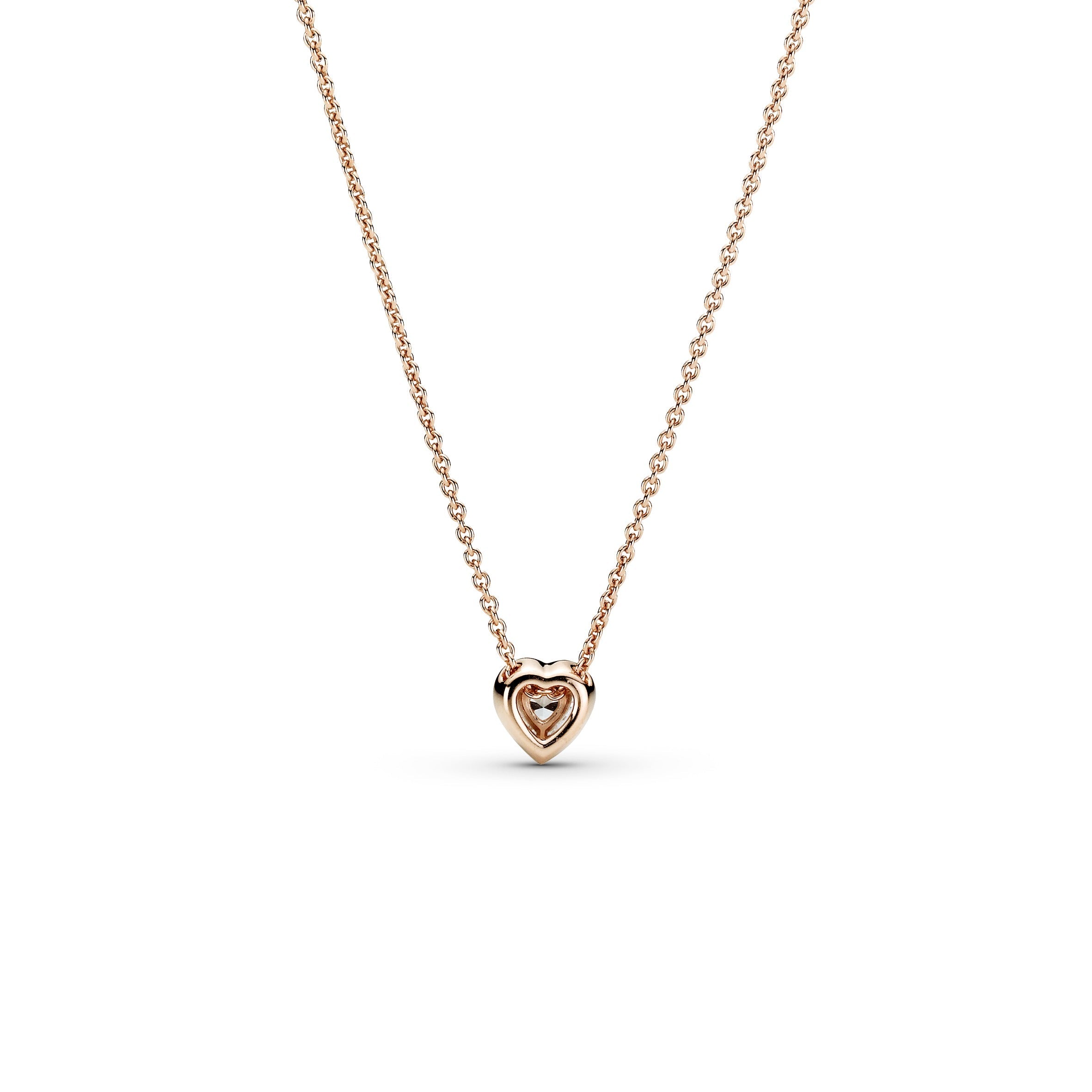 Sparkling Heart Collier Necklace