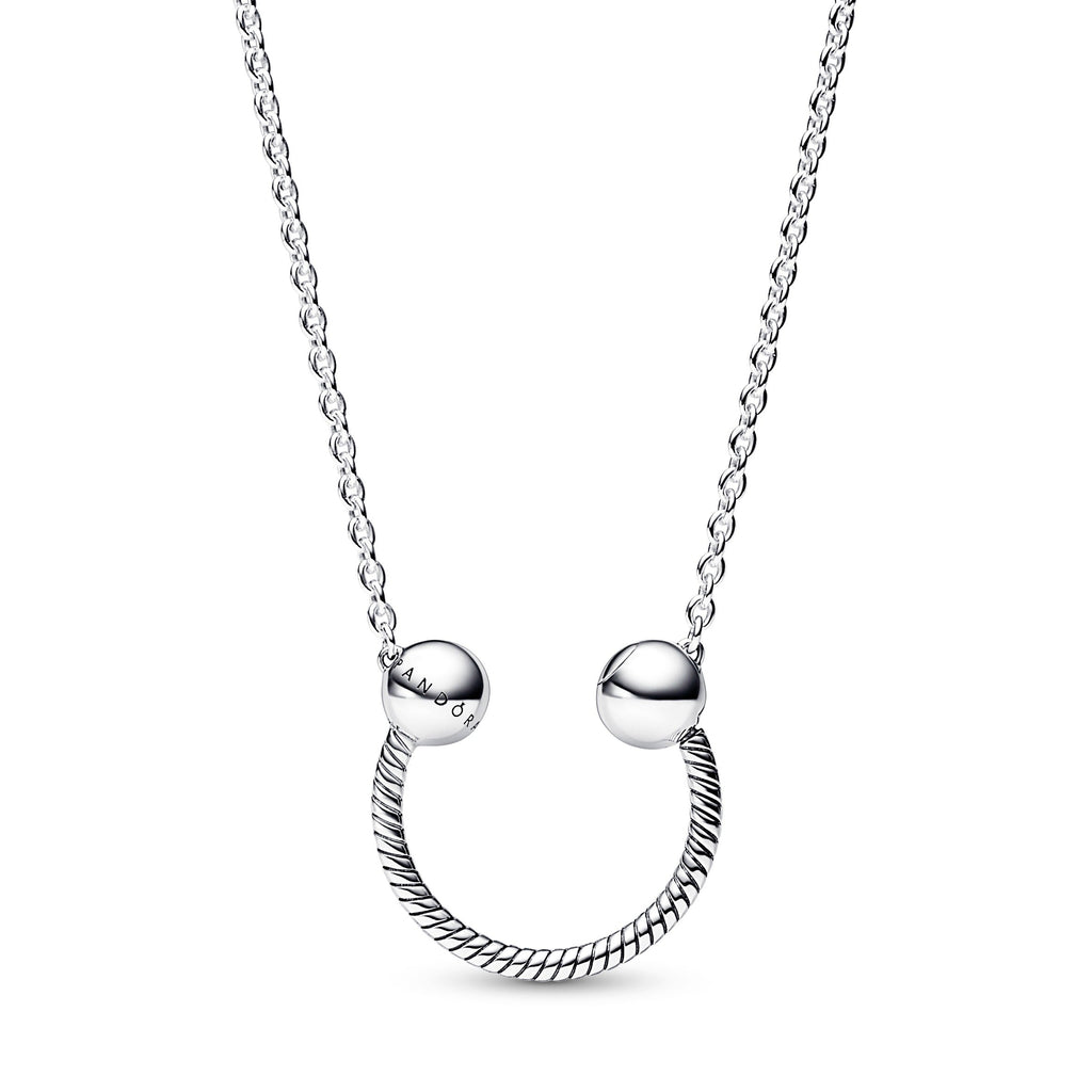 Pandora Moments U-shape Charm Pendant Necklace