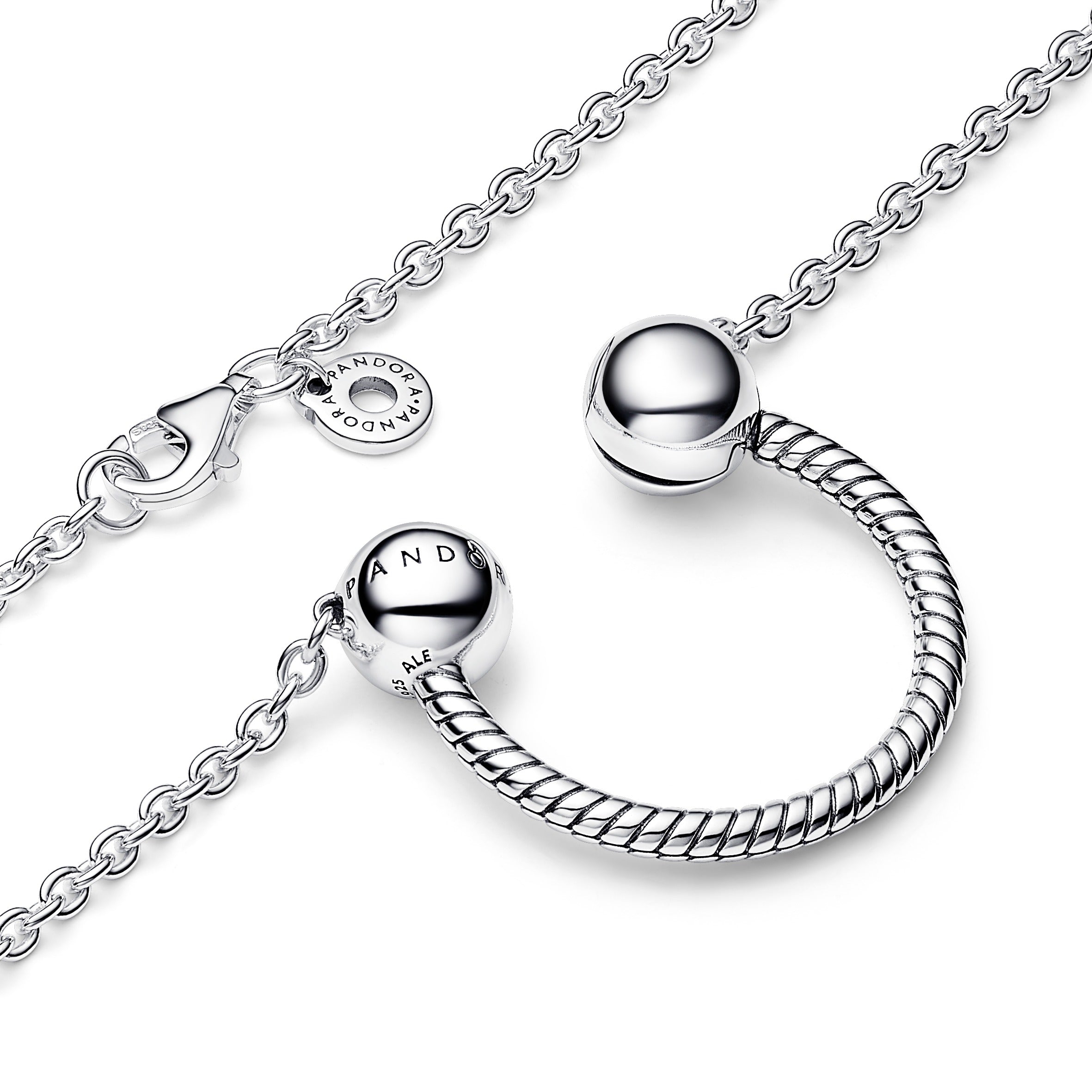 Pandora Moments U-shape Charm Pendant Necklace