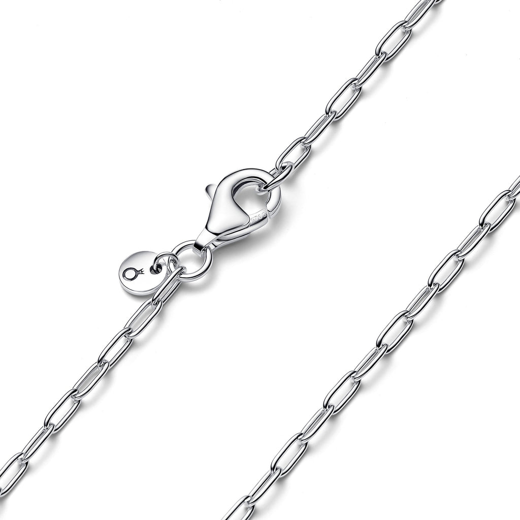 Elongated Link Chain Necklace