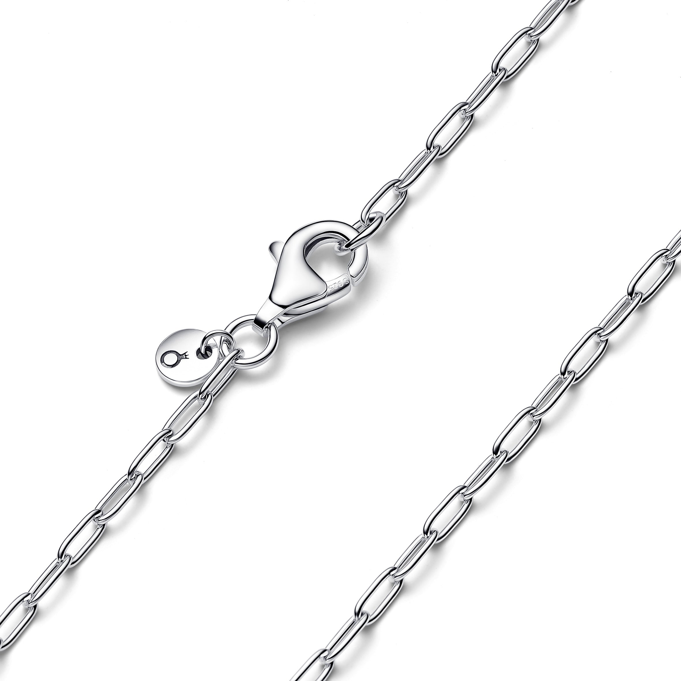 Elongated Link Chain Necklace