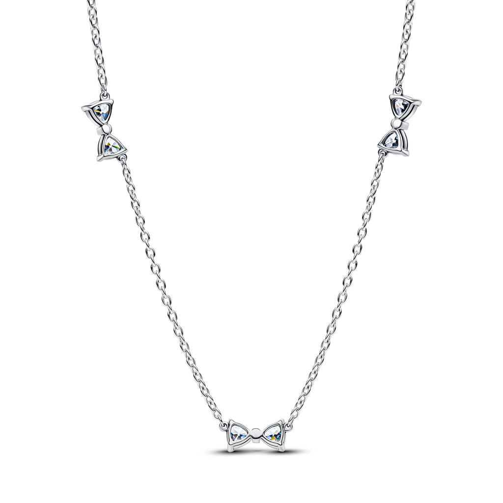 Bow Station Chain Necklace